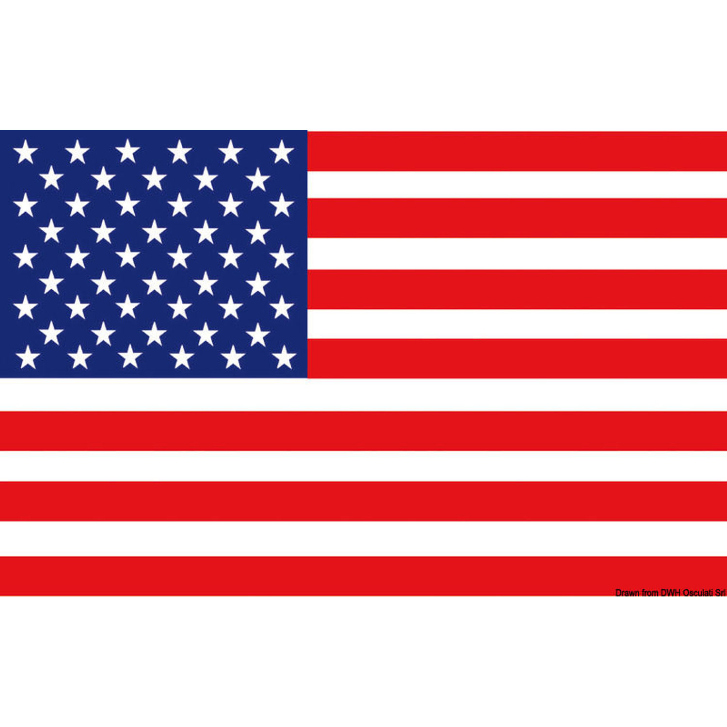 USA-flag 40 x 60 cm