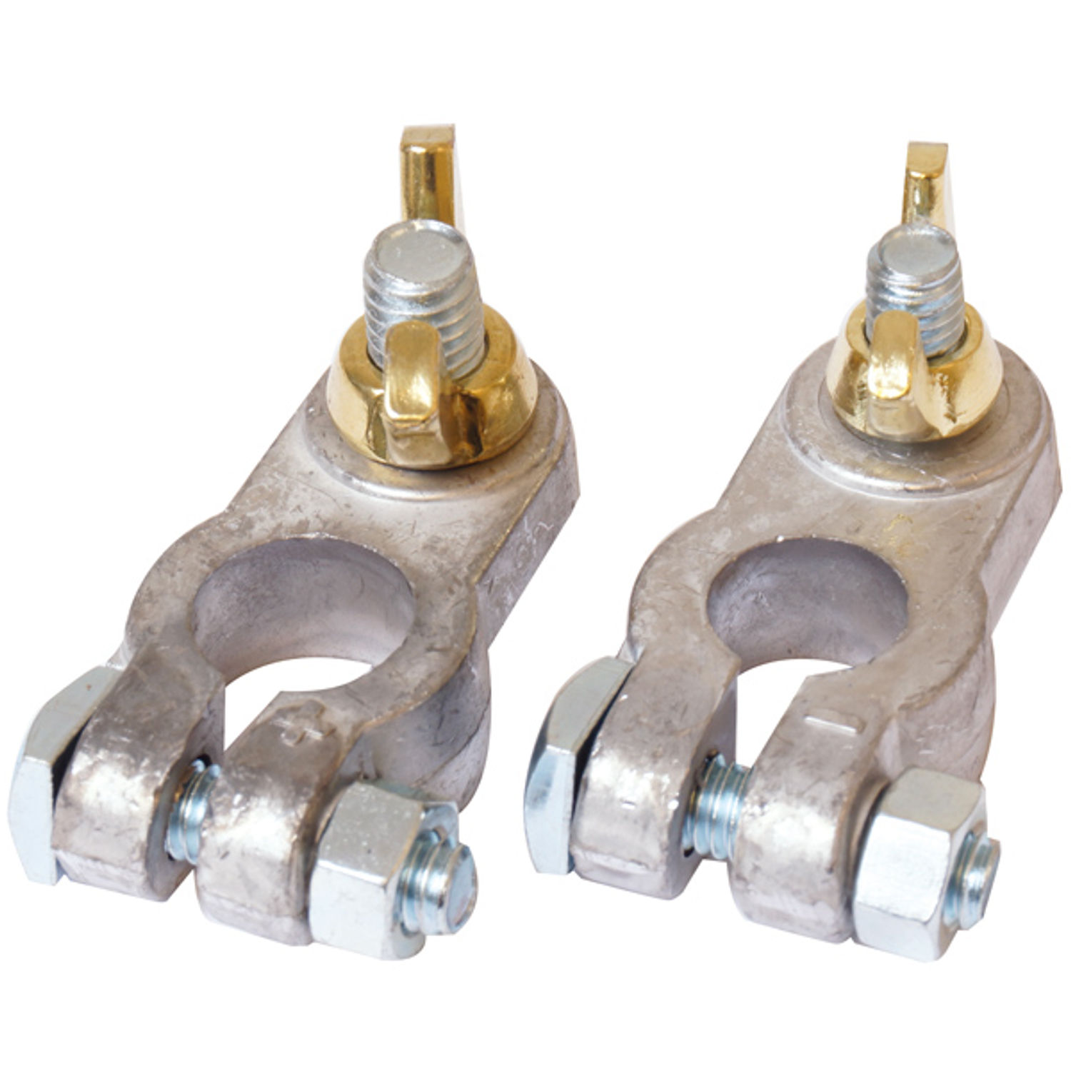 Batteripolsko med vingemutter 1 sett