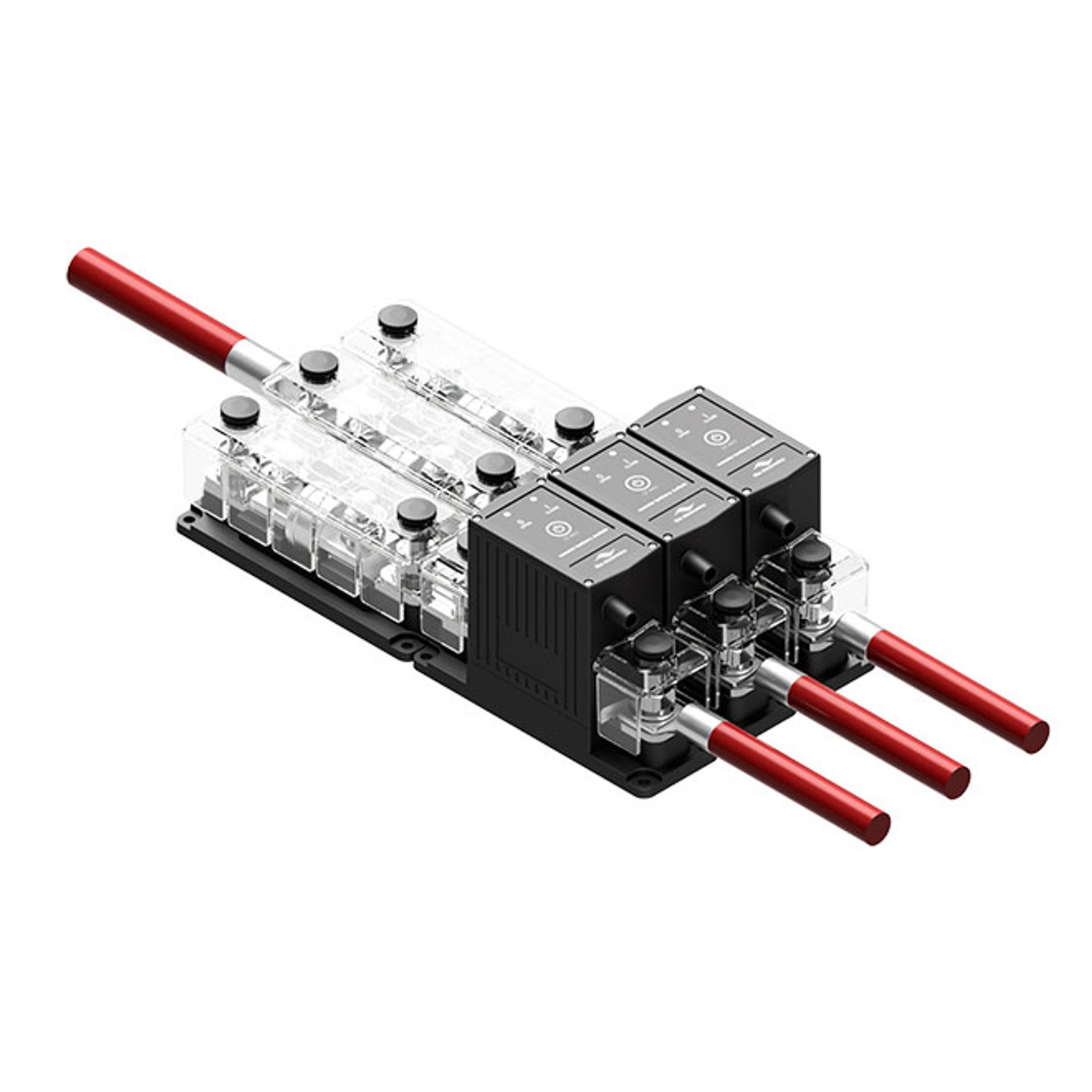 DCM 5xM10 koblingsklemrække 60V/600A