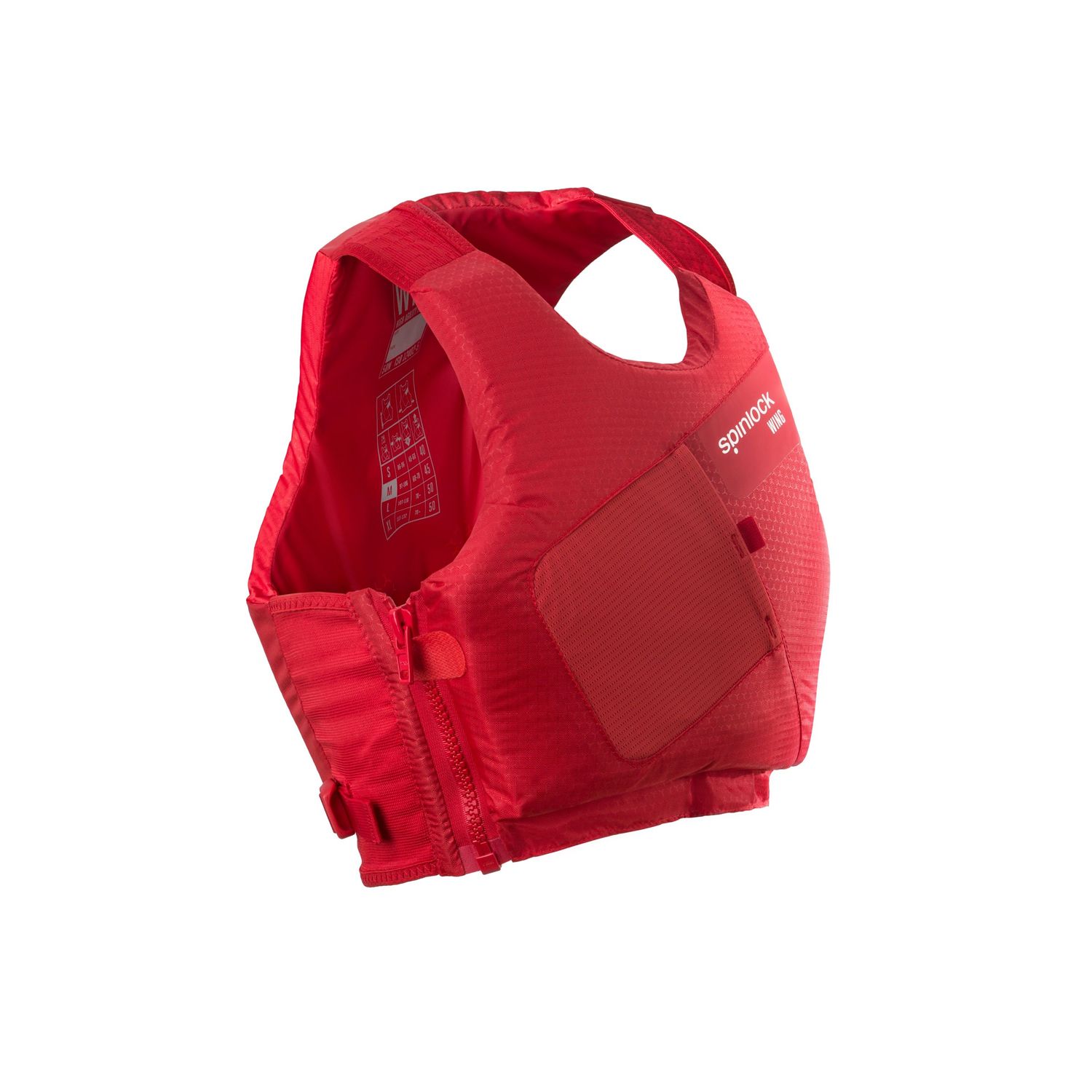 Spinlock Wing Side PFD Flydevest 50N Rød