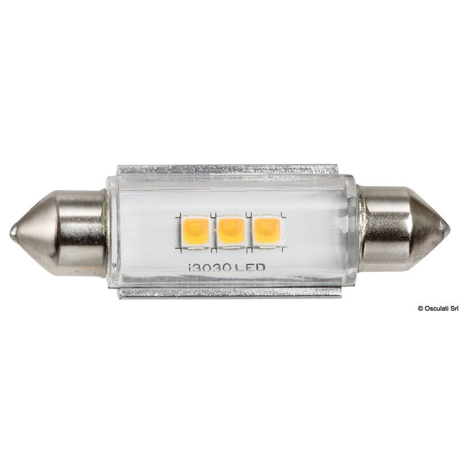 LED-pære hvit/grønn