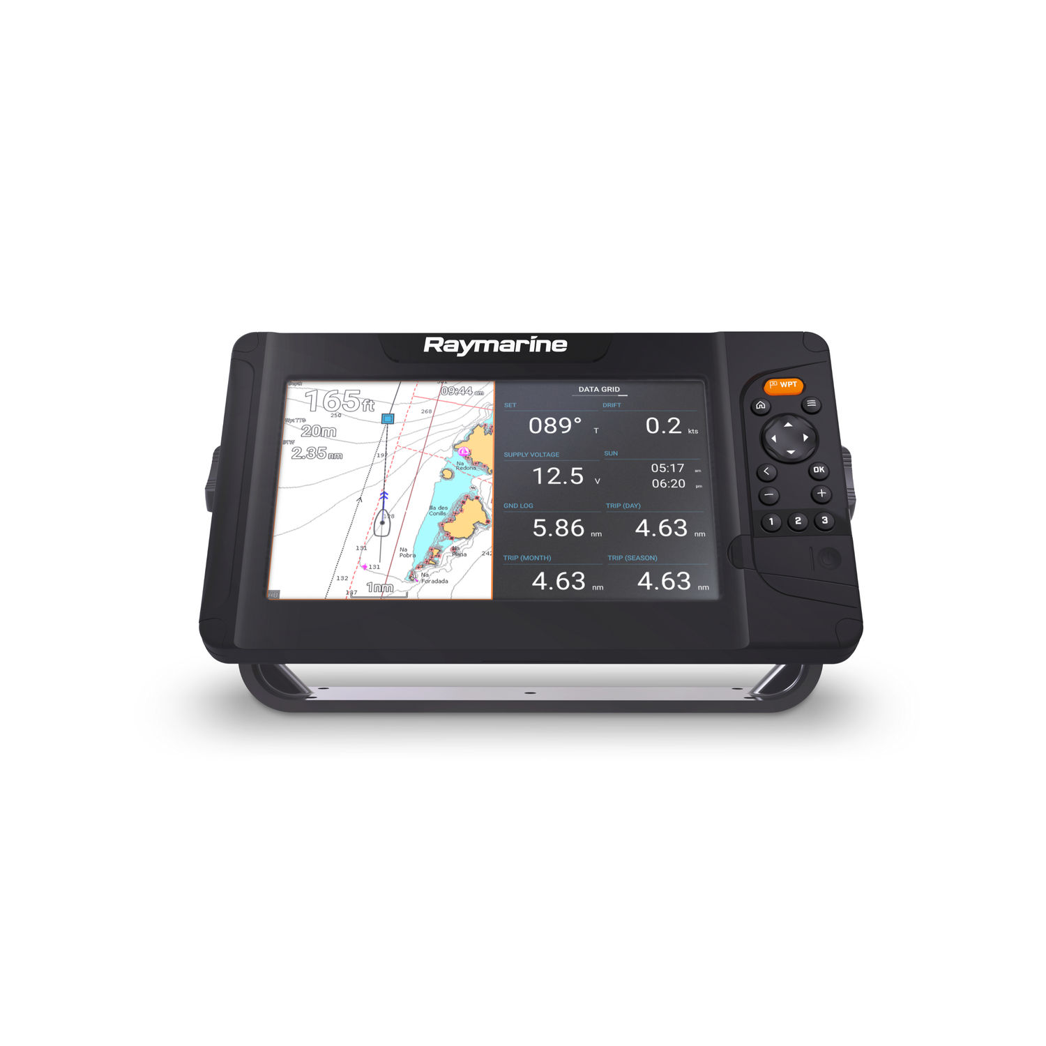 Raymarine Element 9S Kartplotter Inkl. Sjøkart