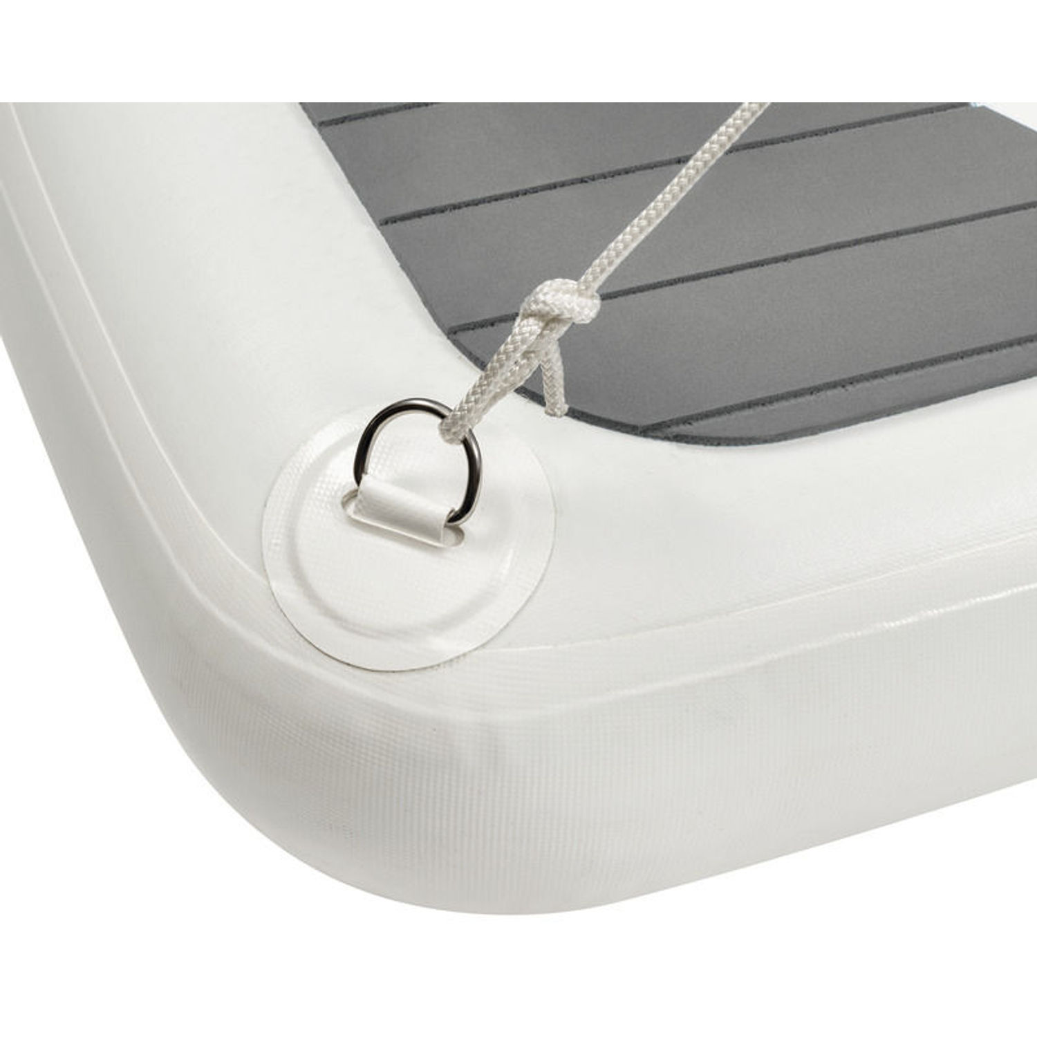 Uppblåsbar PVC-landgång 240 cm