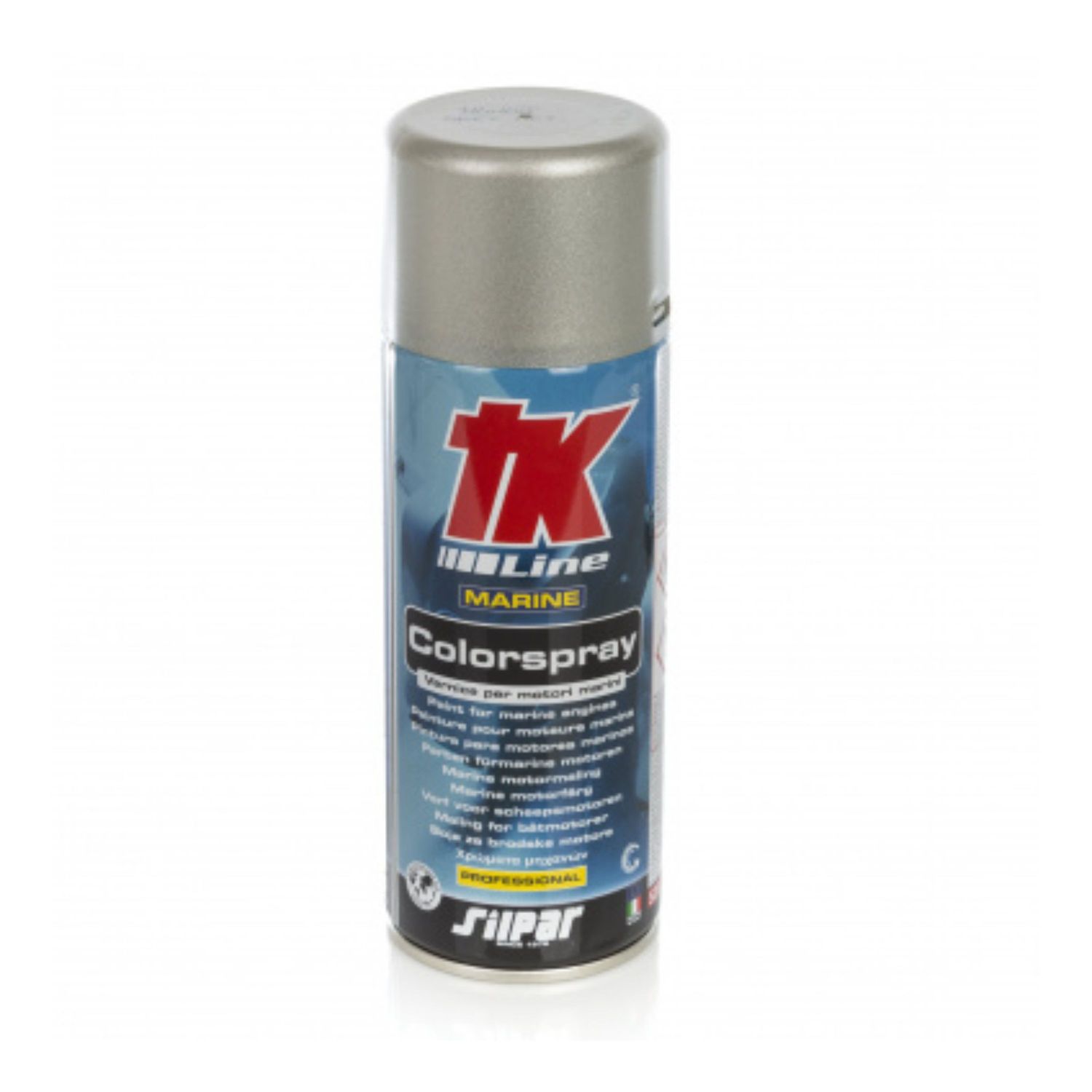 TK Line Spray Motorlak Grå Metal, 400ml