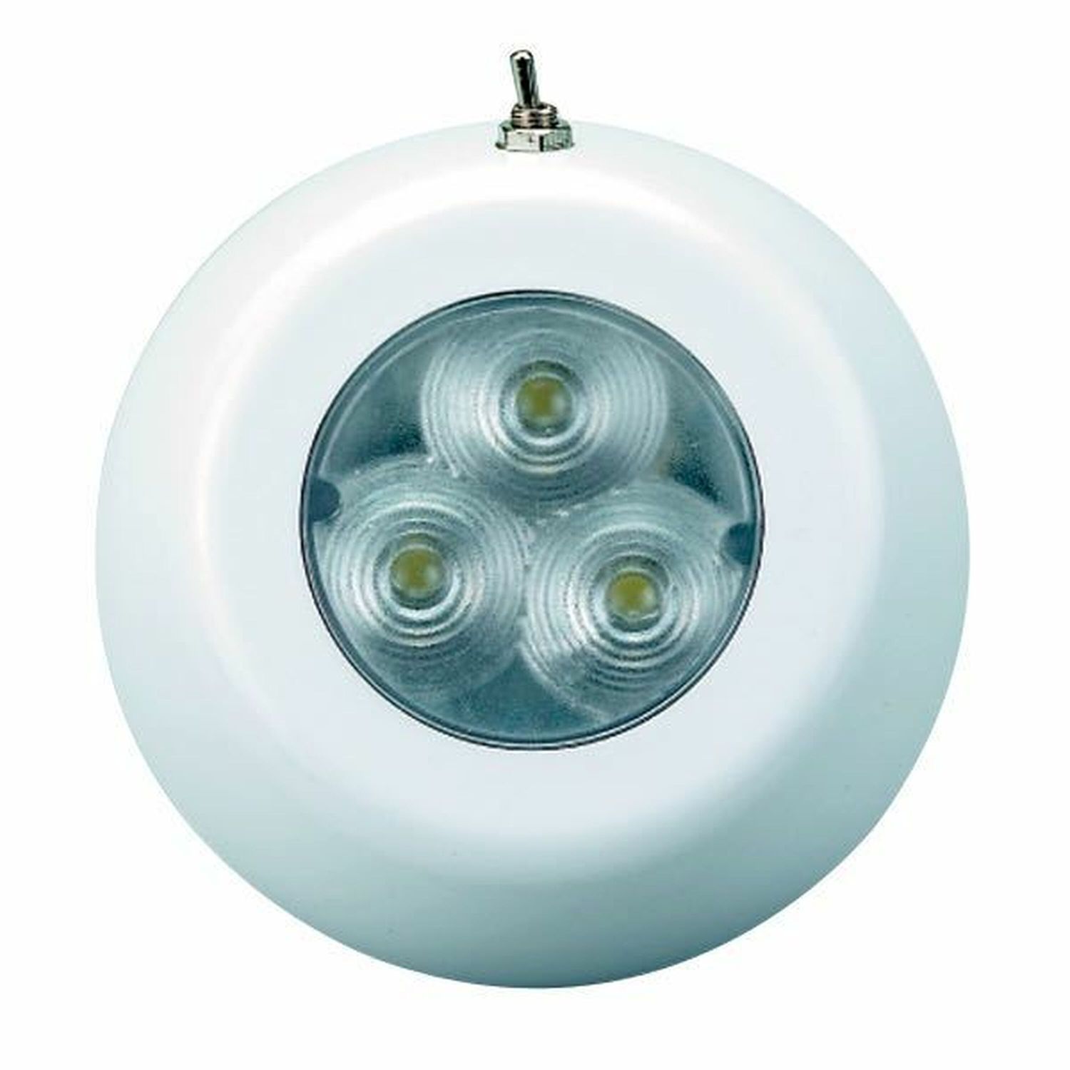 Led lampe med kont.12/24V -hvid lys IP67