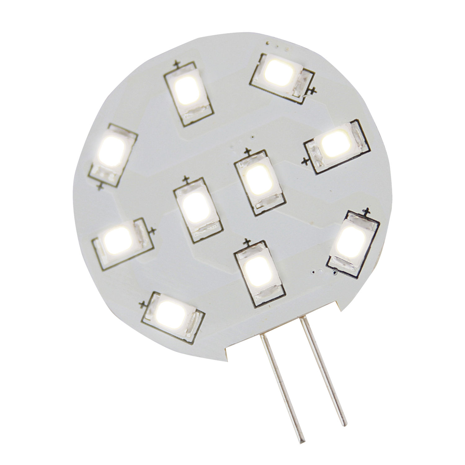 LED-lampa G4-platta Sidokontakt 94g45