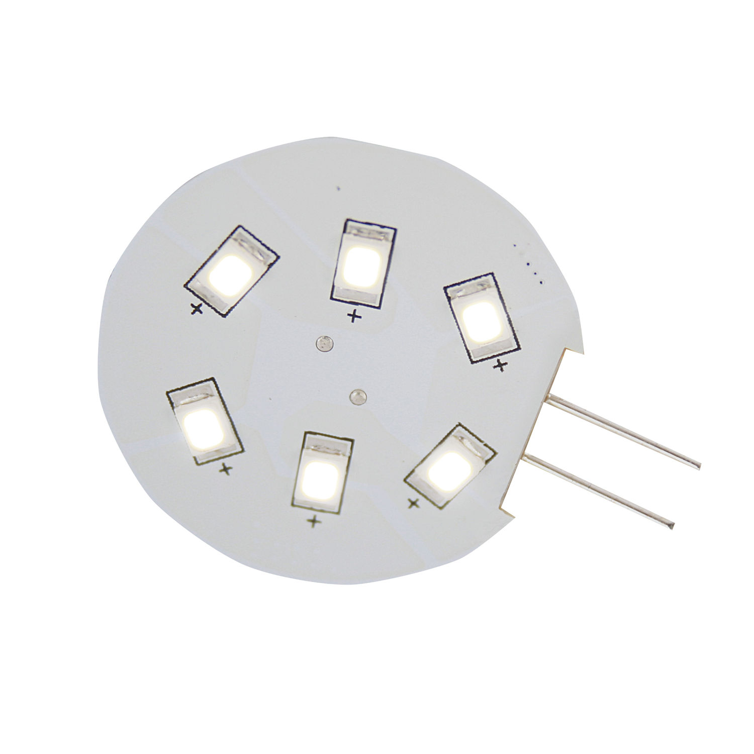 Led g4-kortin 8-30v l-valkoinen sokka sivussa 6-smd