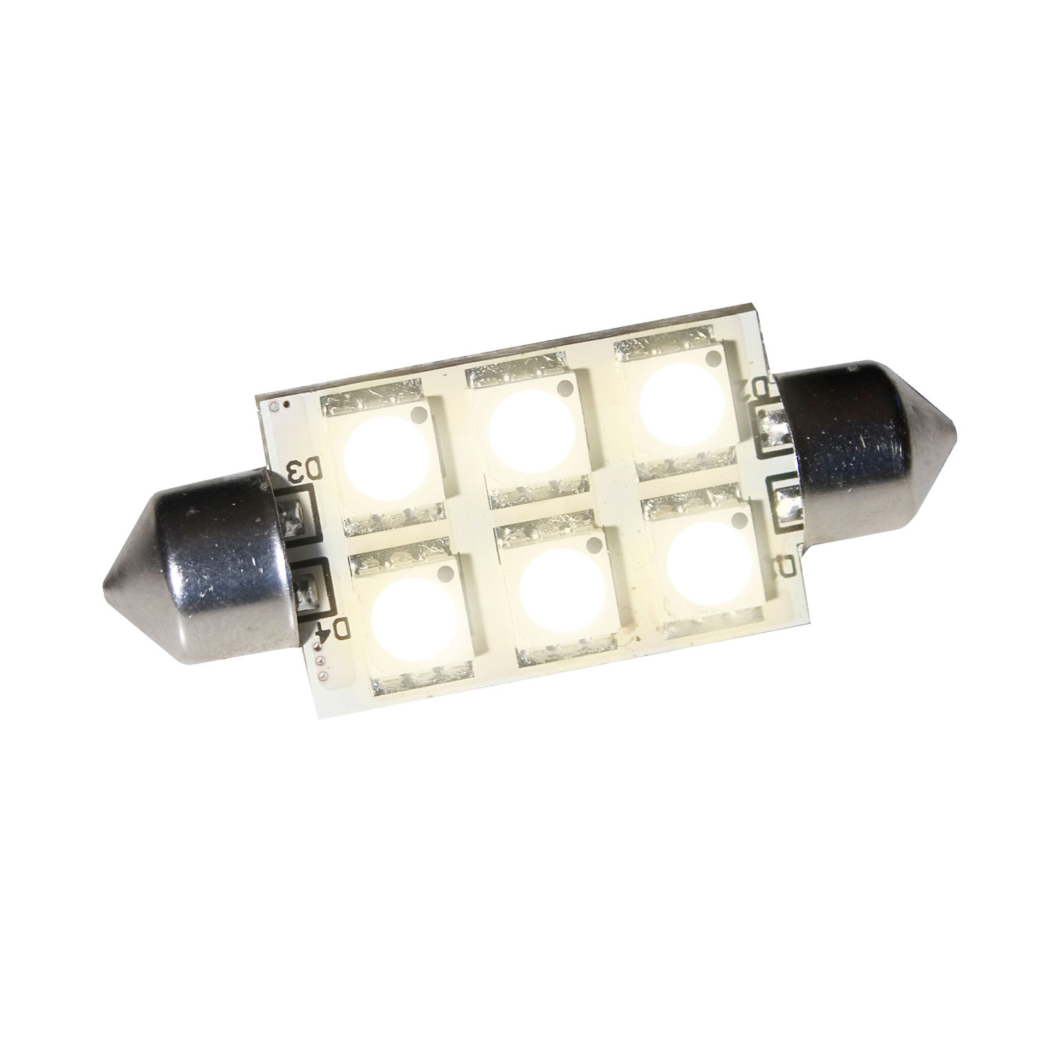 Spollampa LED SMD 42 mm Dimbar 8-30V