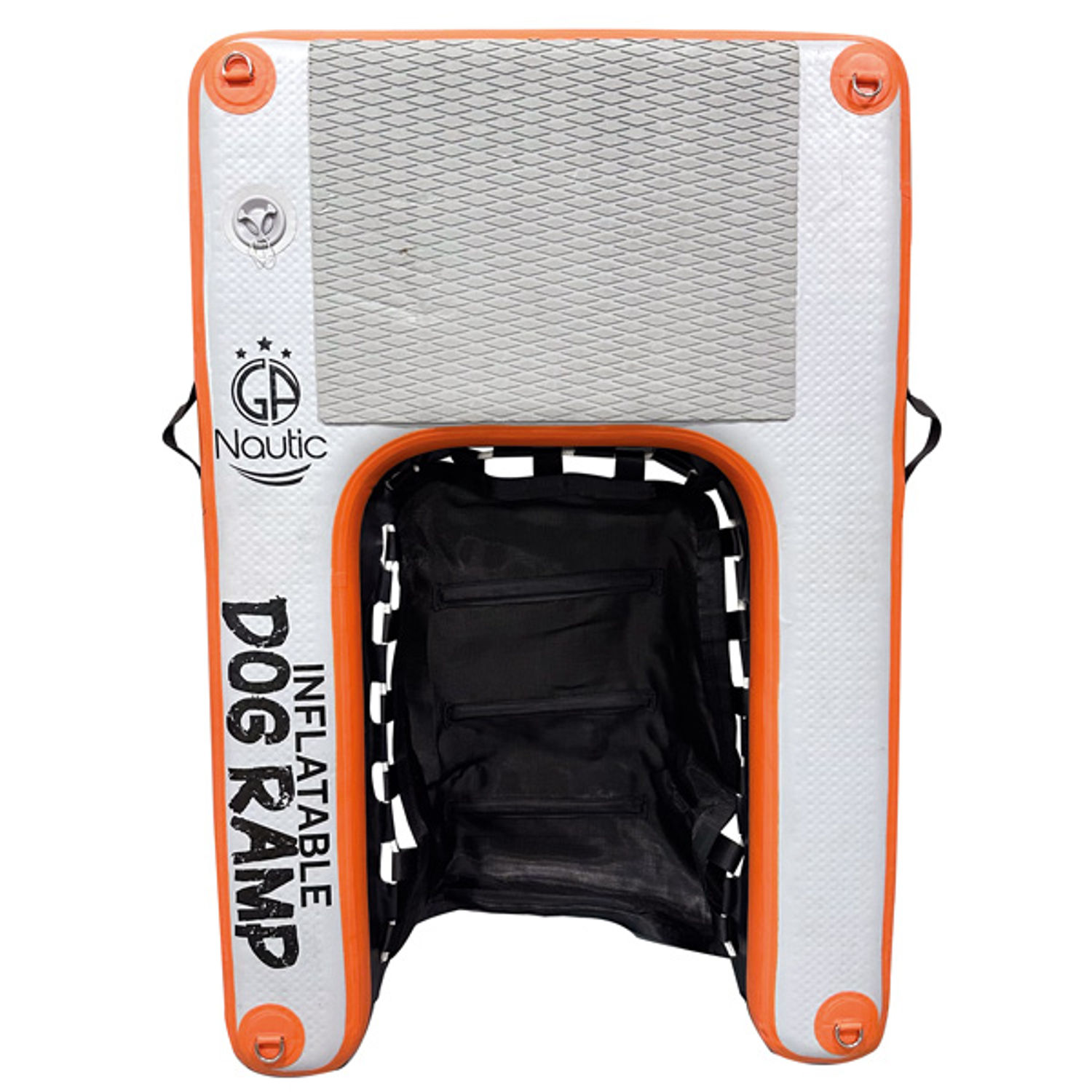 Oppustelig hunderampe 54kg