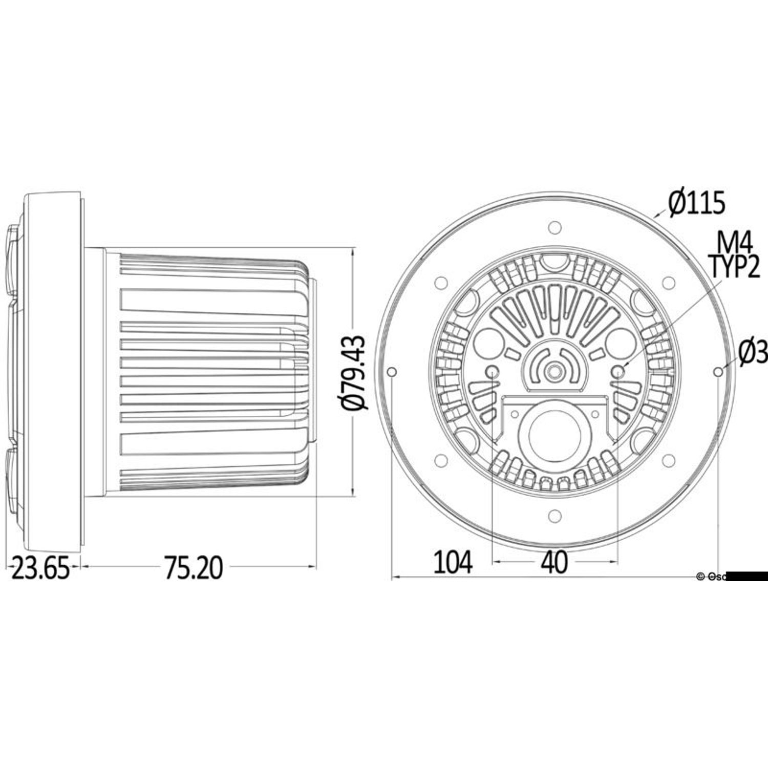 M3-TFT radio mittaripaneeliin