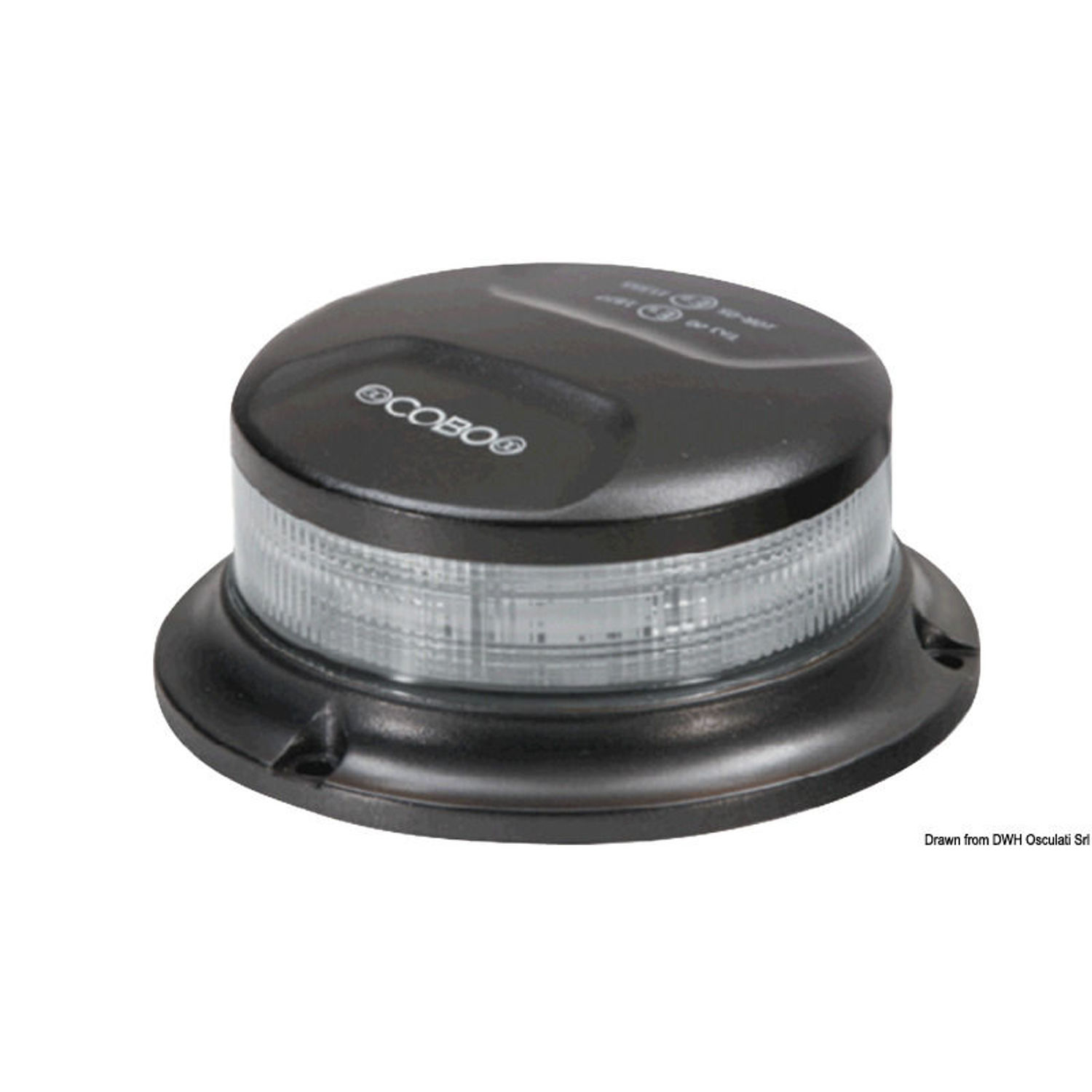 LED-kaksoisvilkku sininen 12/24 V