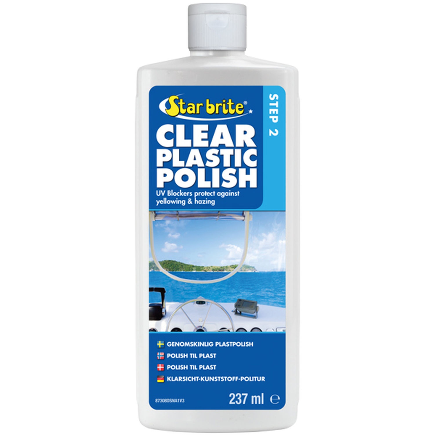 Star Brite Clear Plastic Polish Step 2 250 ml