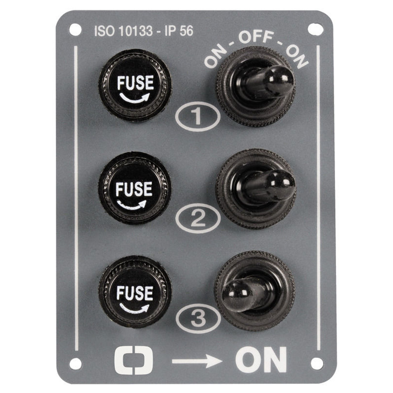 Sähköinen ohjauspaneeli 3 kytkimellä