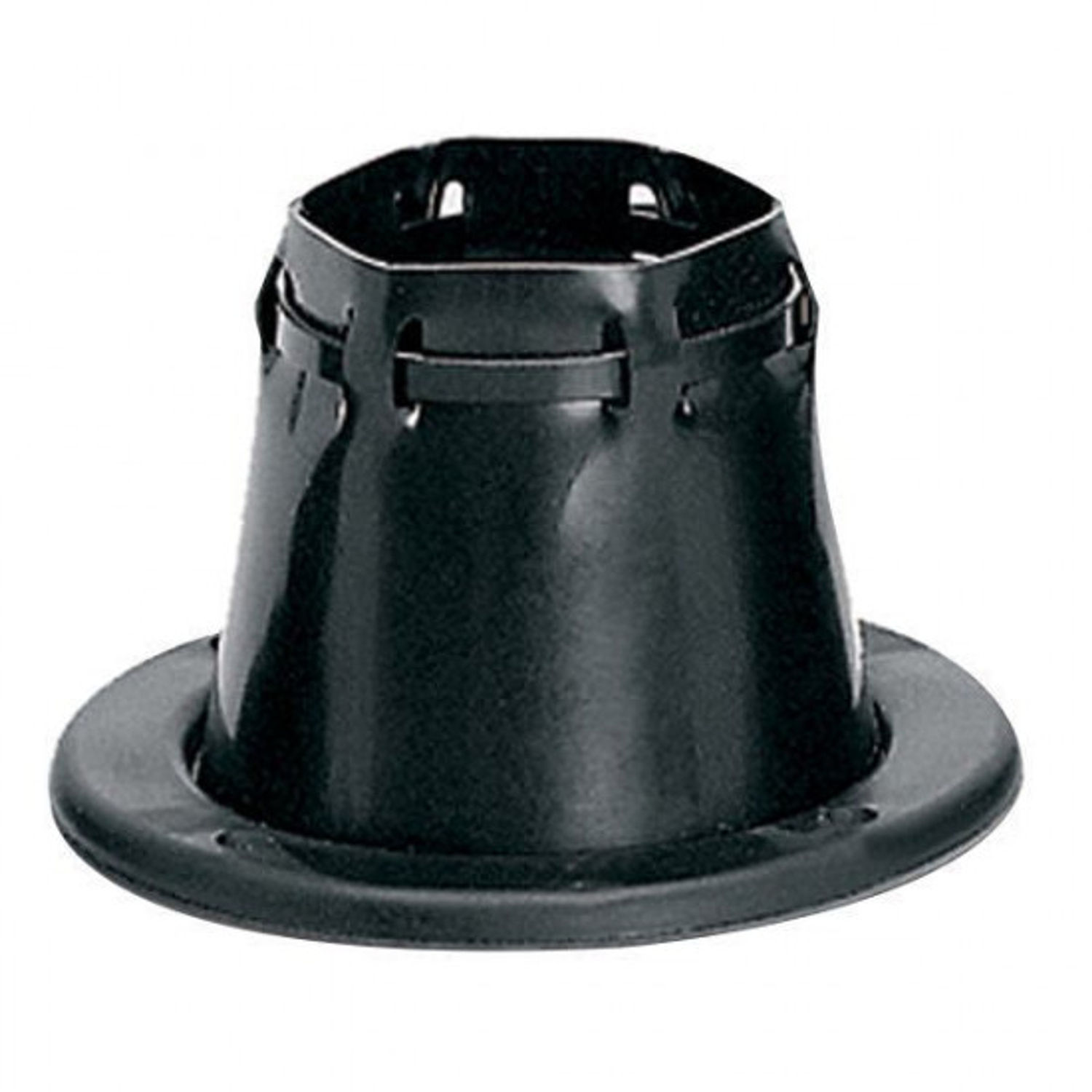 Kumipalje musta Ø 118mm nauhalla