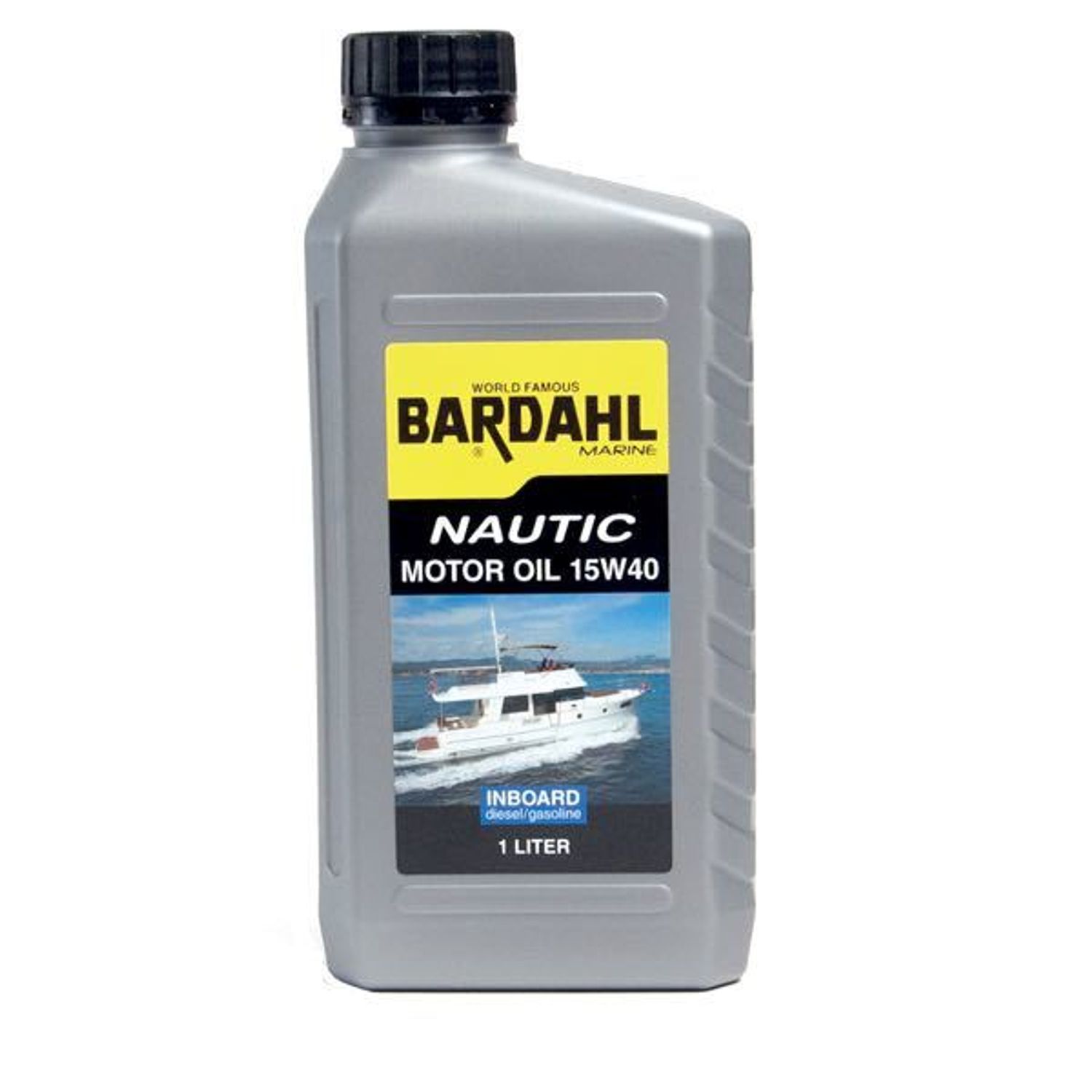 Bardahl motorolje inn/ut nautic 15w-40 1ltr.