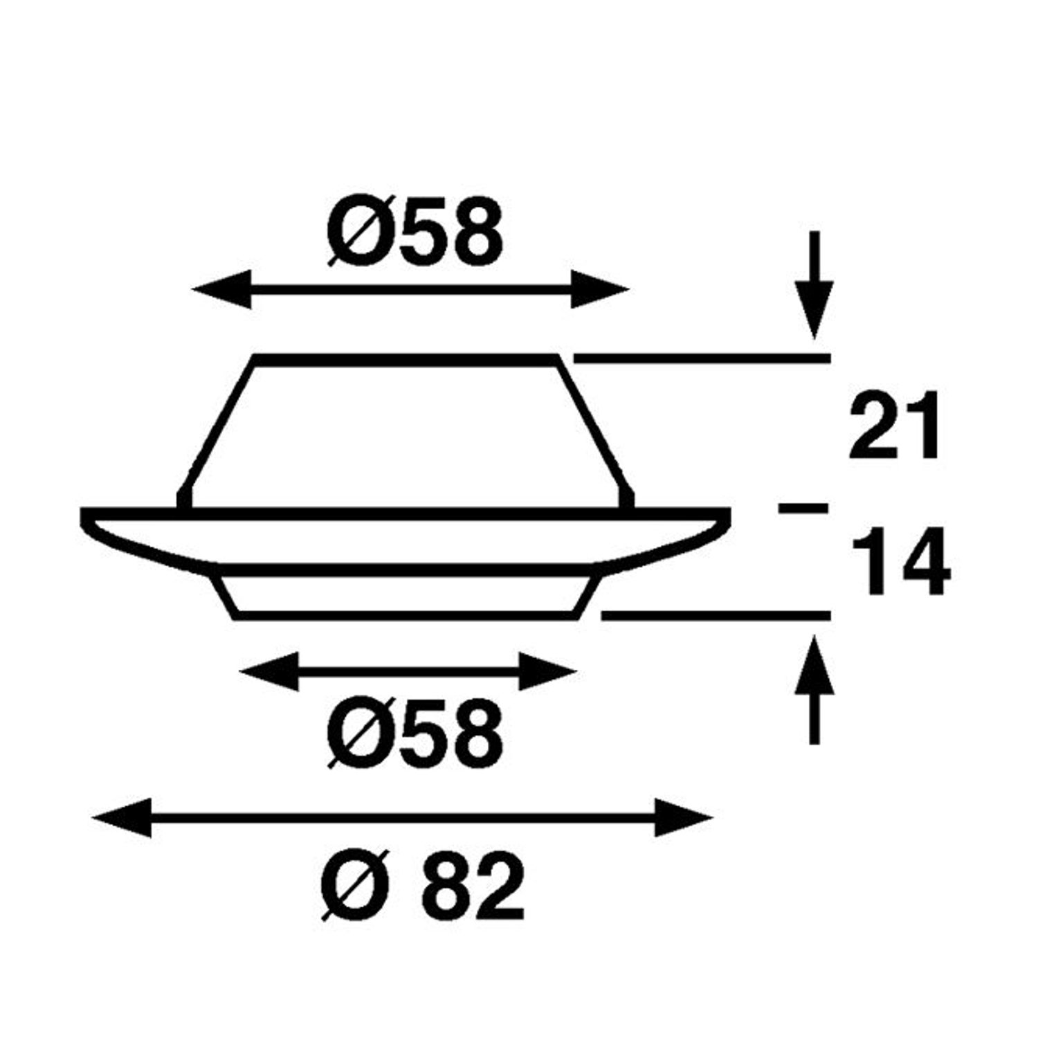 Comet LED lampe