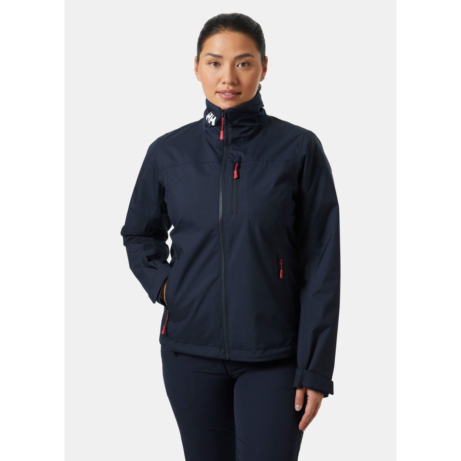 Helly Hansen Crew 2.0 Sailing Jacket Women's Navy Blue - Marineblå