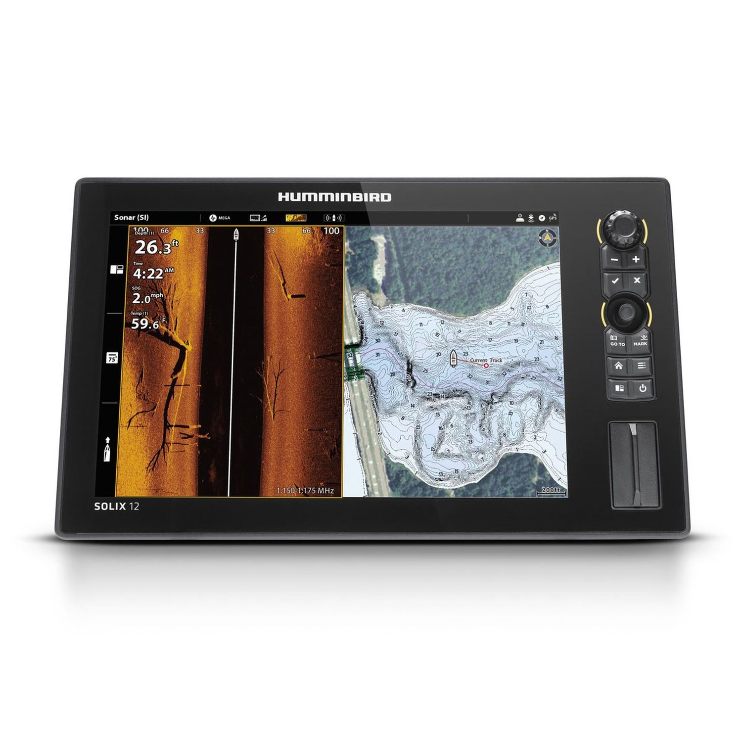 Humminbird Solix 12 CHIRP MSI+ GPS G2 Ekkolod