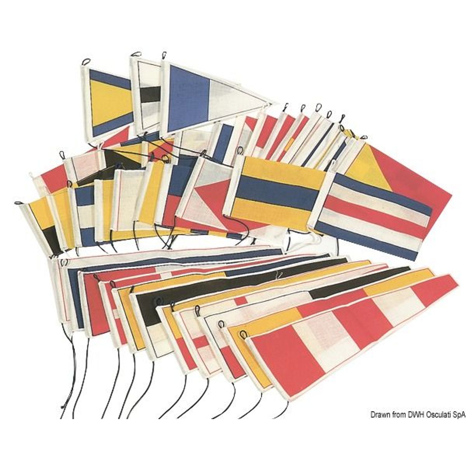 Gran Pavese-flagga 20 x 30 cm
