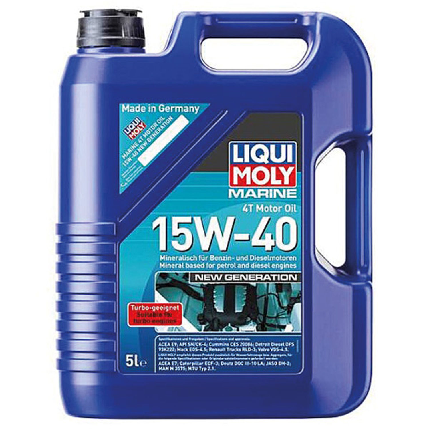 Liqui Moly 4T motor olja 15W-40 New generation