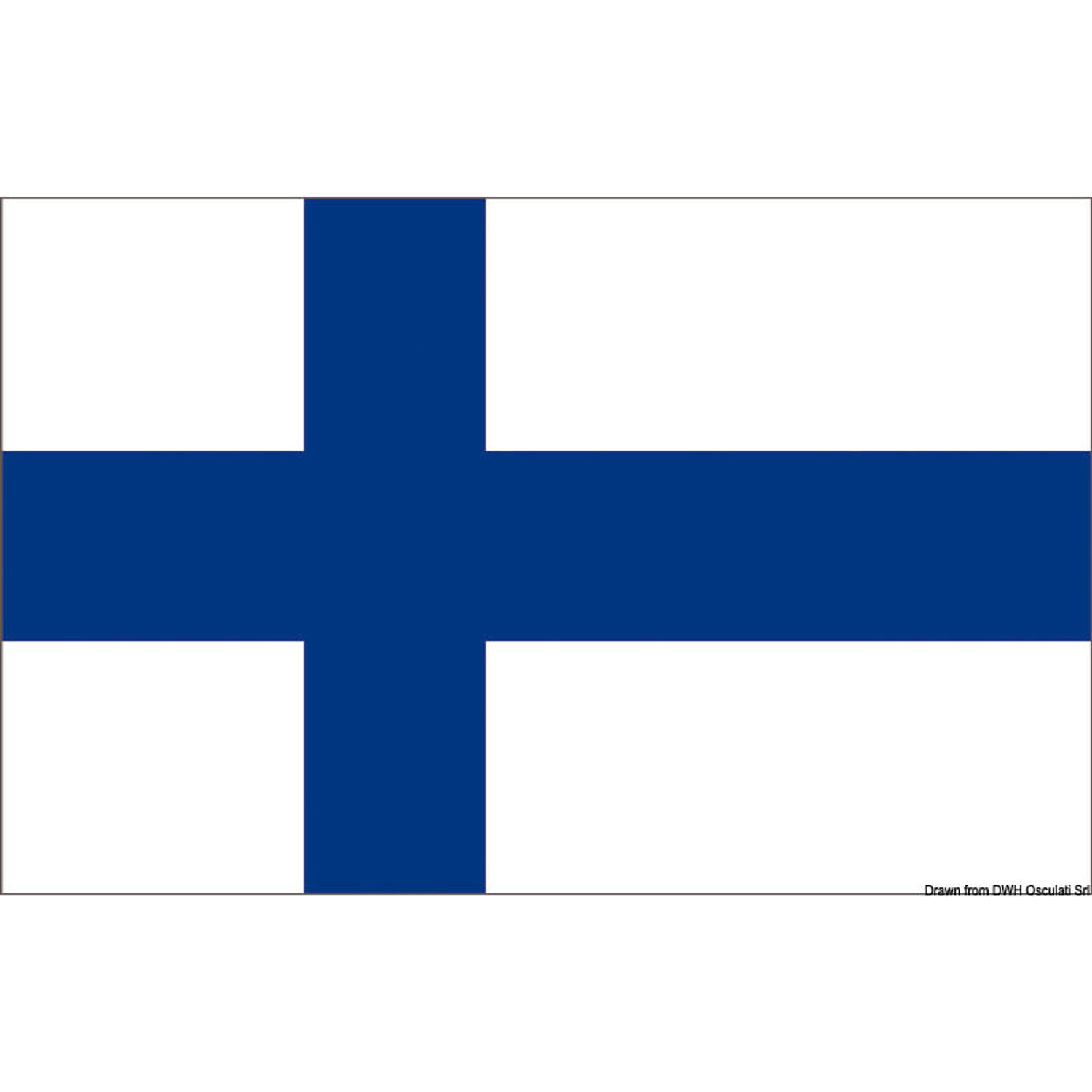 Suomen lippu 30 x 45 cm