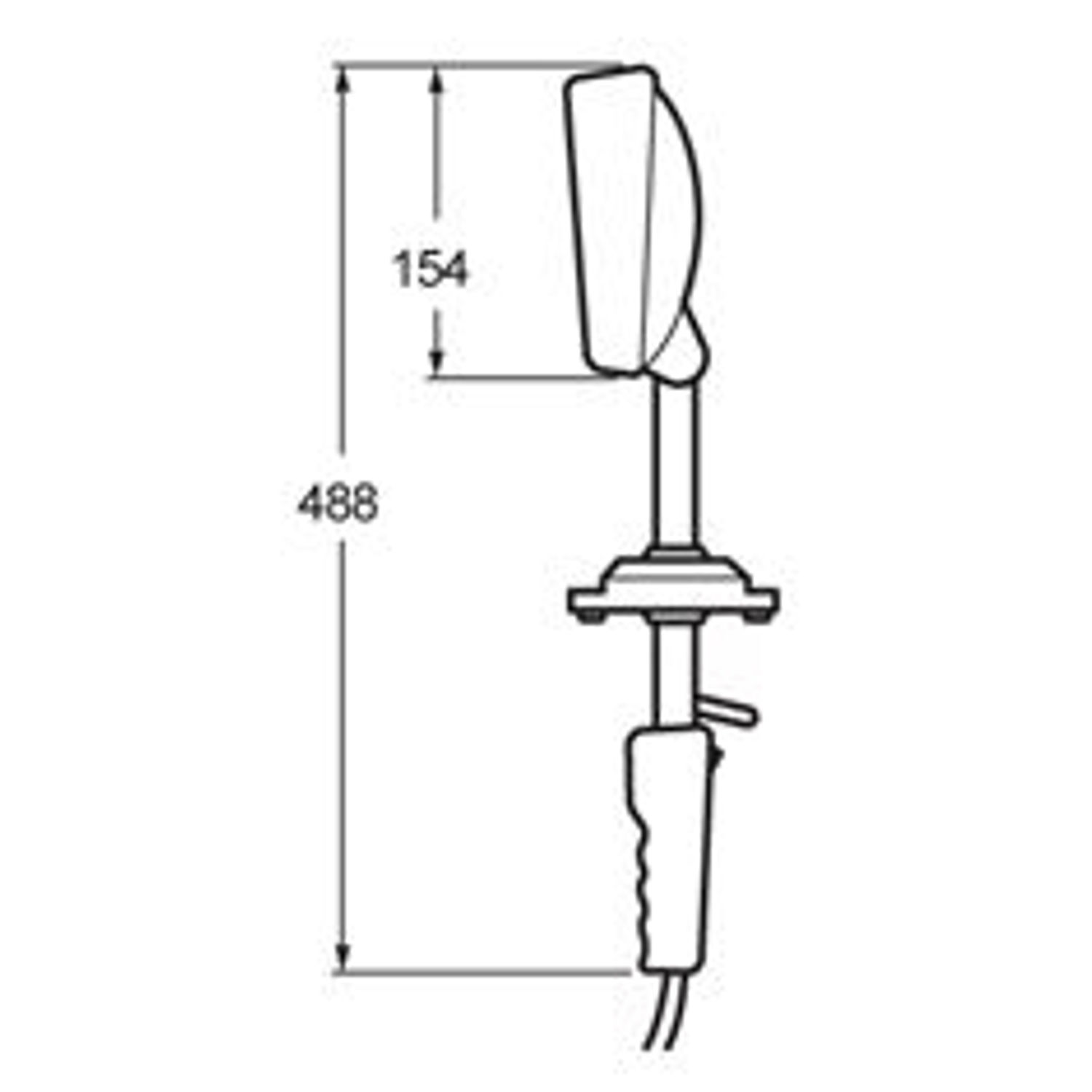 Søk- og Signallyskaster 12V 55W