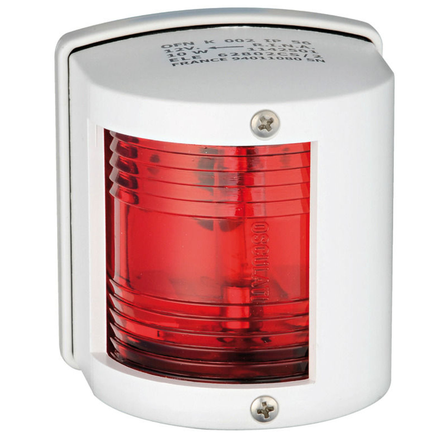 Utility77 hvid/112.5° rød bagbordlanterne