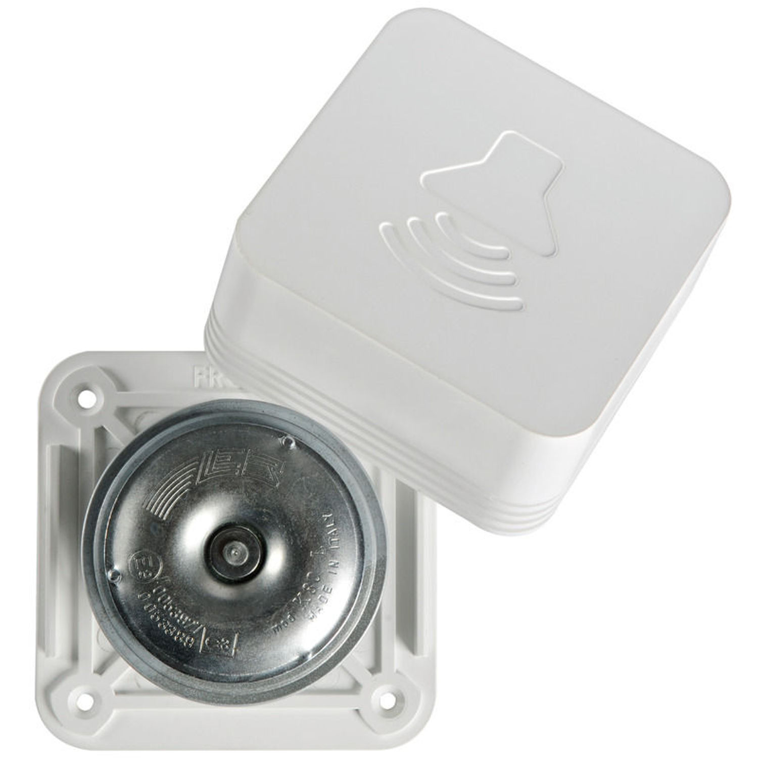 Q Box vitt membransignalhorn