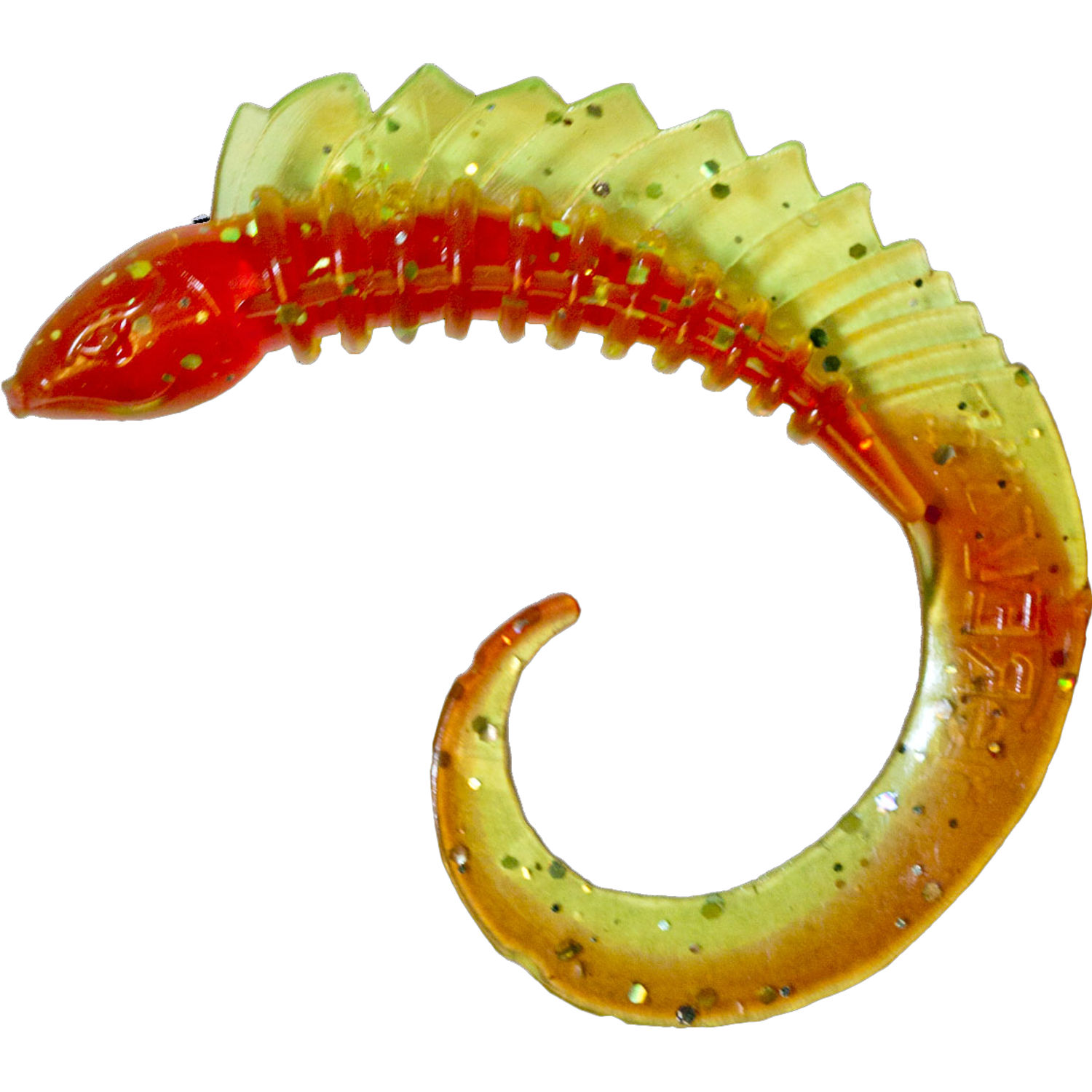 Relax Viper 3" 7 cm - Röd/Chartreuse
