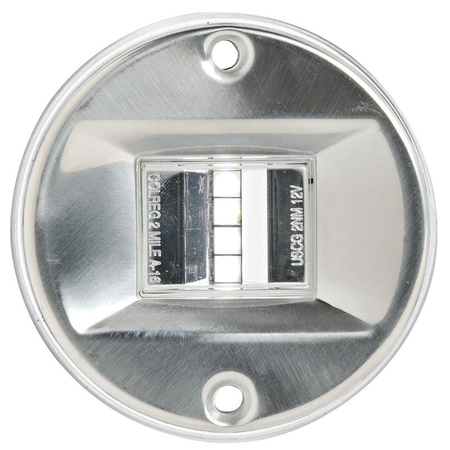 Evoled akterlanterne, 135°, polert SS