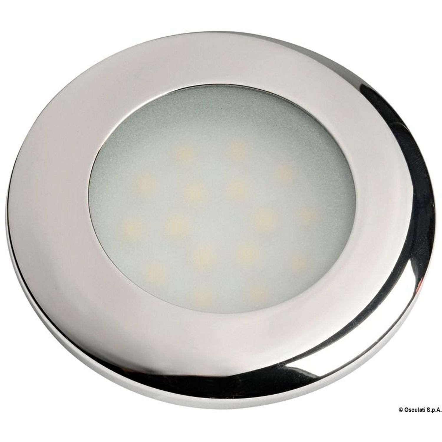 Capella LED-kohdevalo, peilikiillotettu, valkoinen
