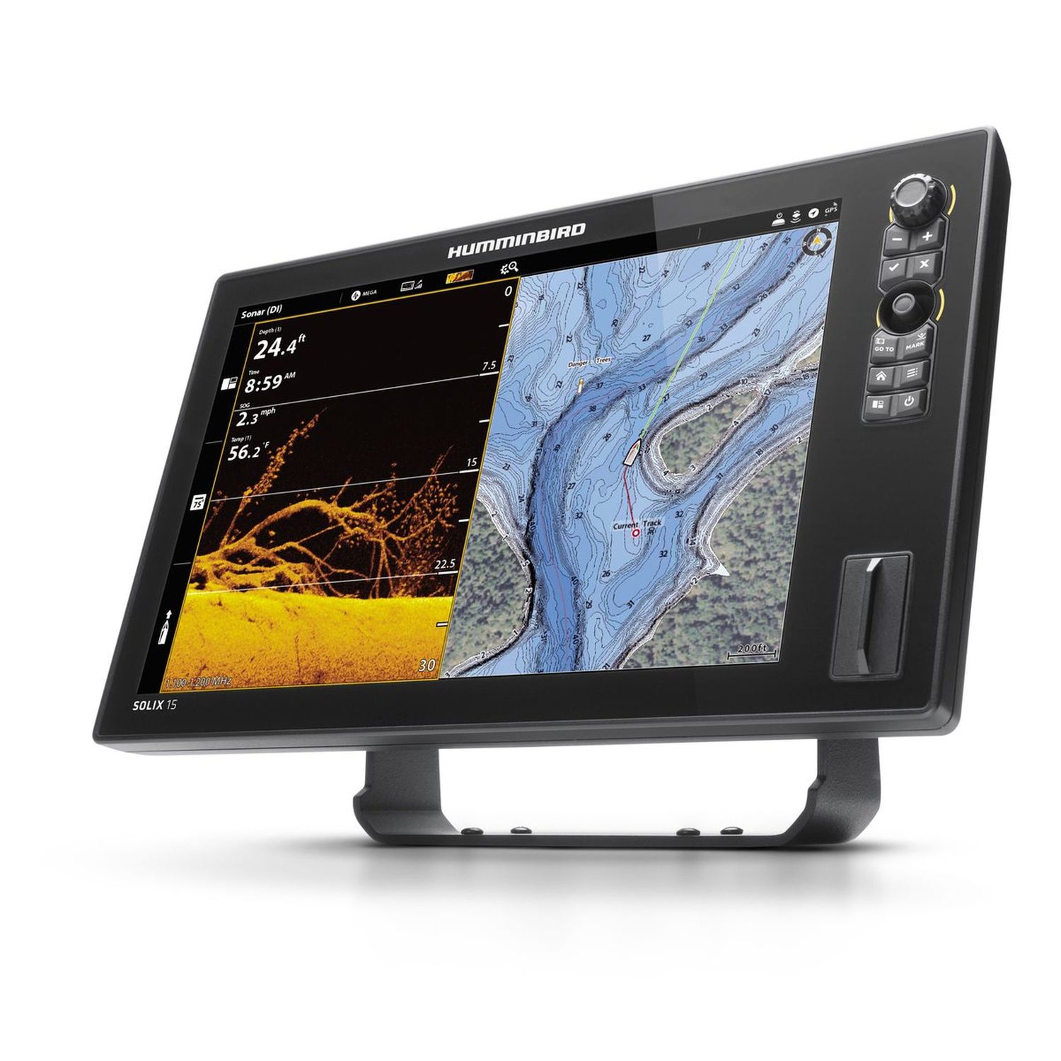 Humminbird Solix 15 CHIRP MSI+ GPS G2 Ekkolod