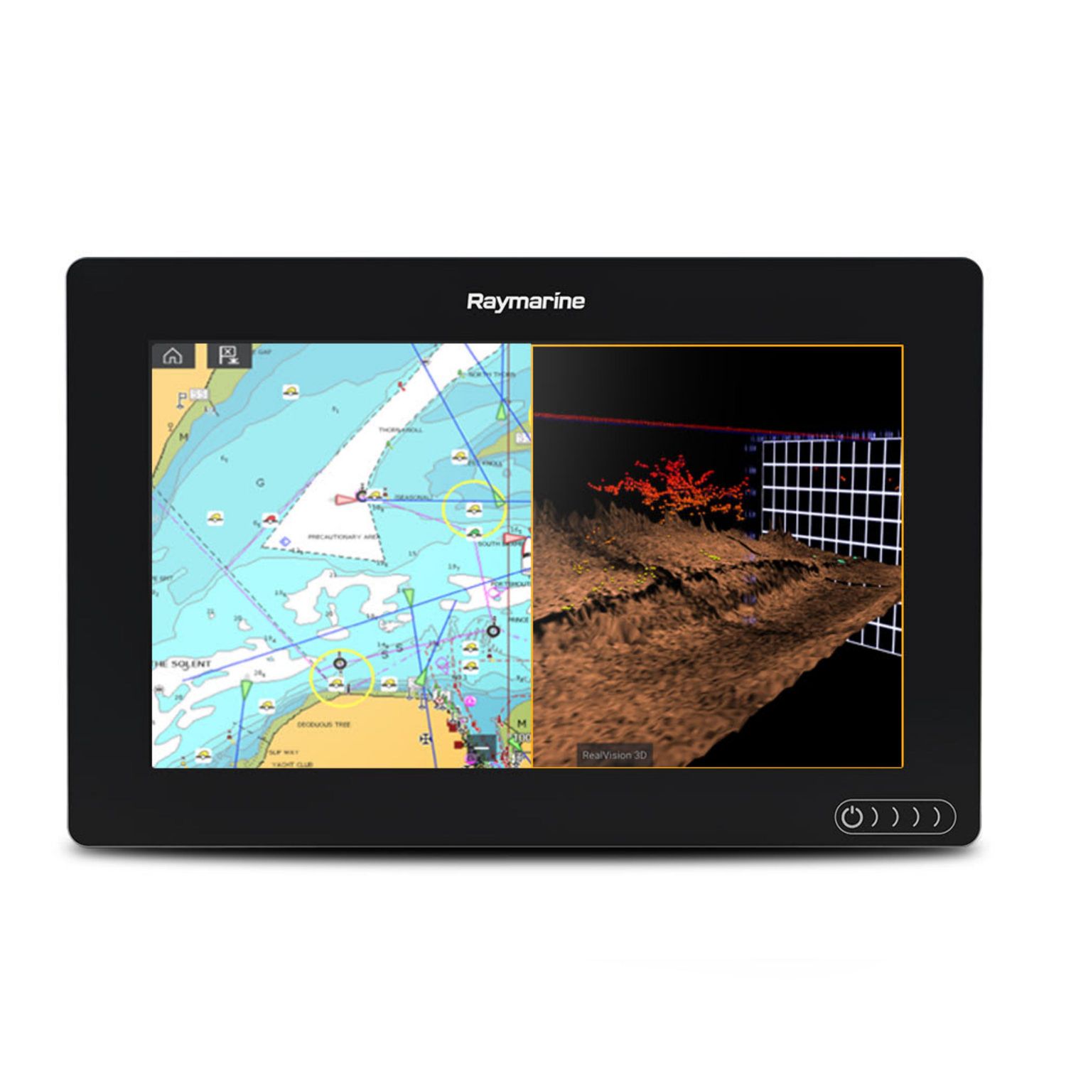 Raymarine Axiom 9" RV Plotter/Ekkolodd inkl. Sjøkart