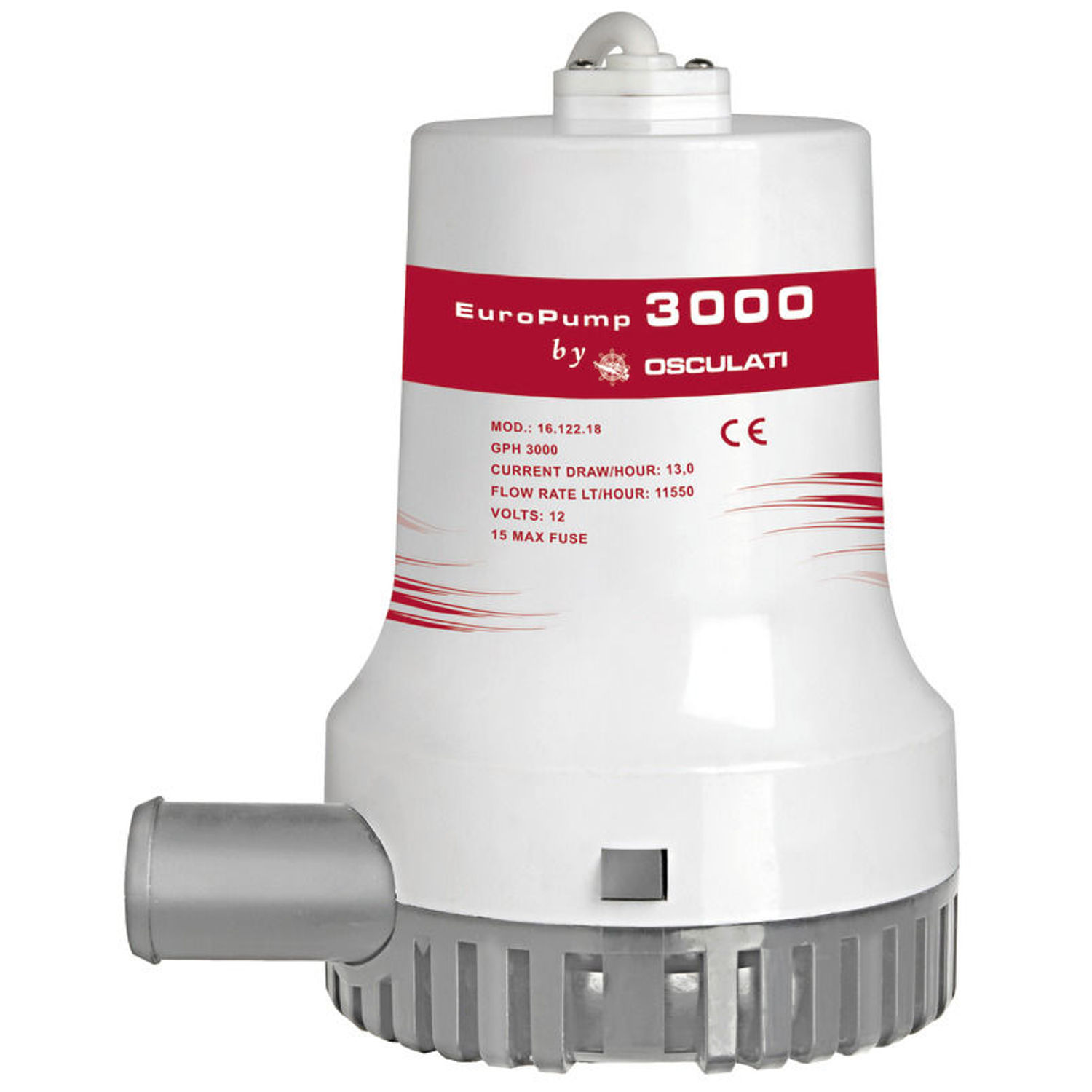 Europump II nedsenkbar lensepumpe 3000 12 V