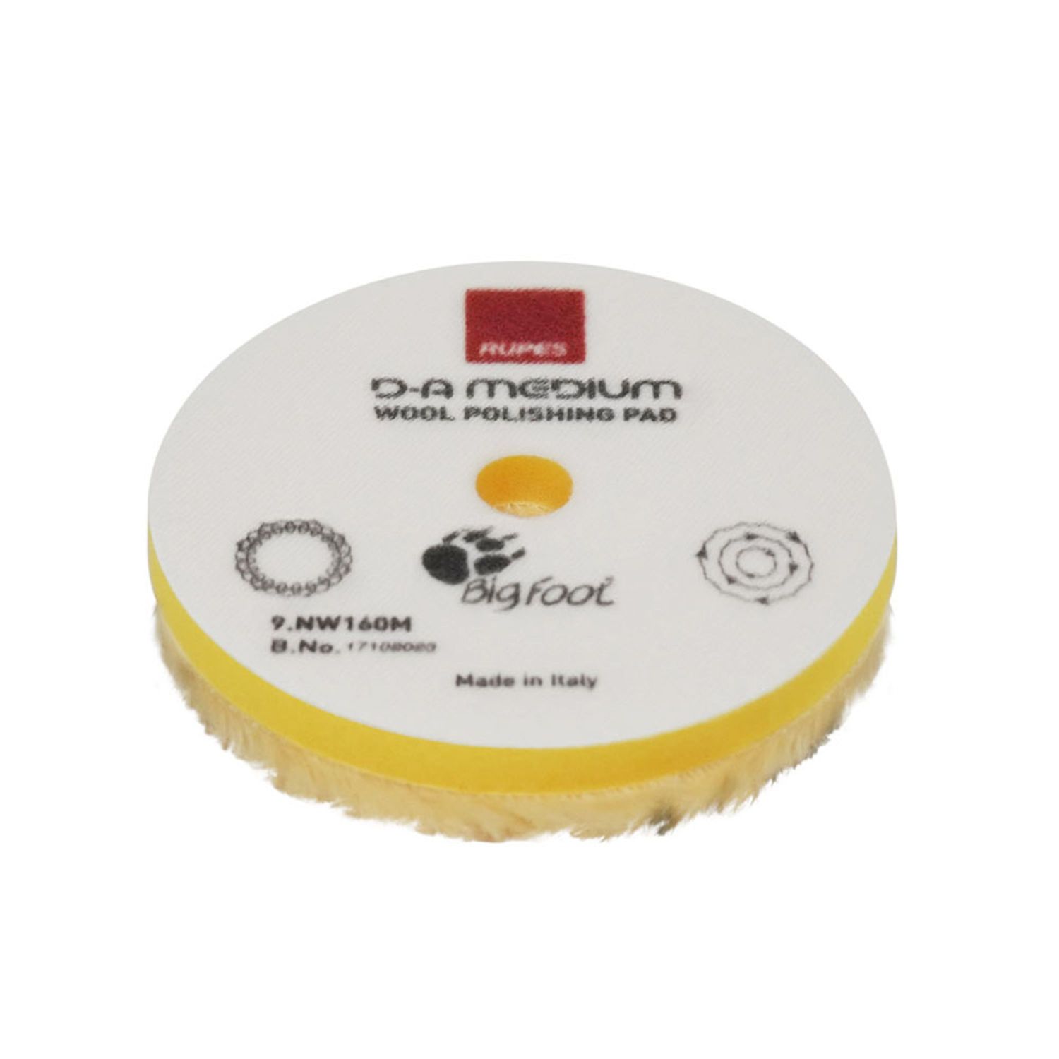 Rupes DA-medium Ulltrissa 130/145mm  Gul 