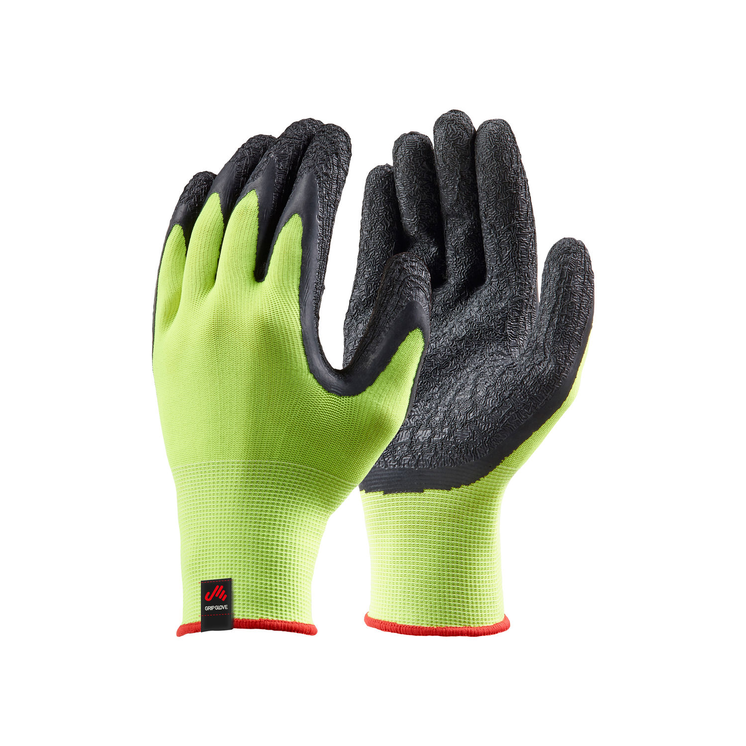 Musto Dipped Grip Glove Seglarhandskar Svart/Neon 3-pack