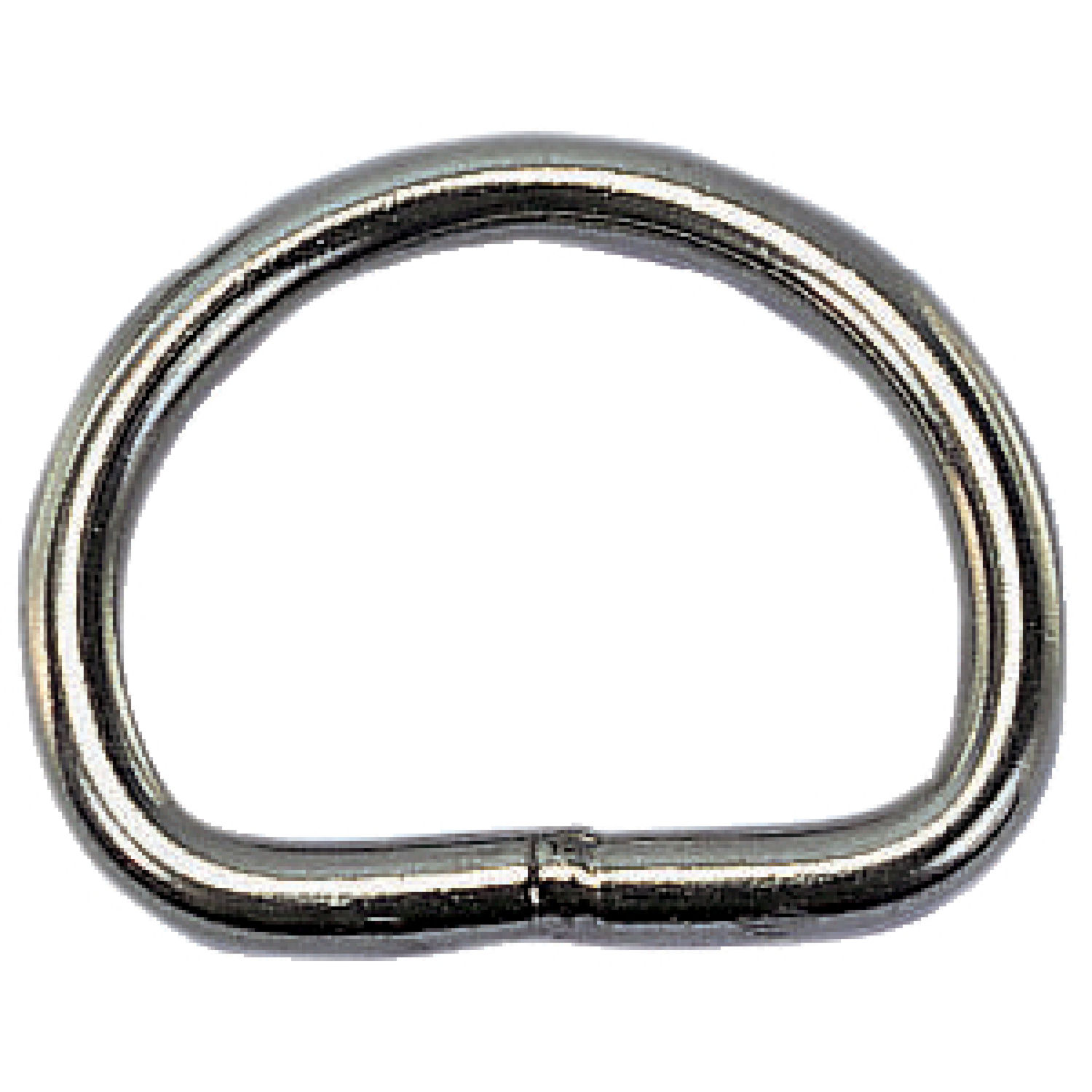 D-ring rustfri, 2 stk