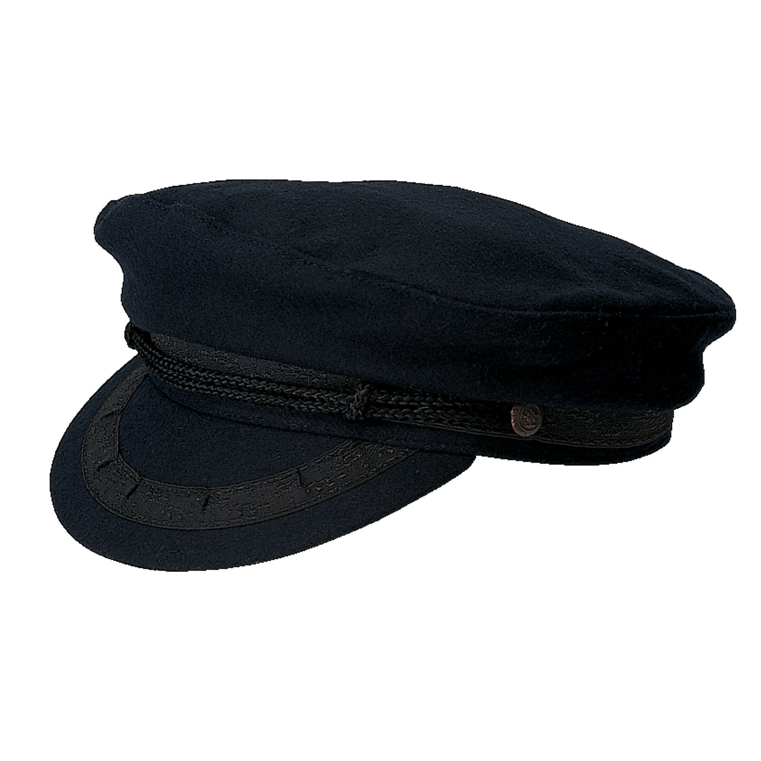 Skipperlue i Breton-stil Marineblå 100 % Ull