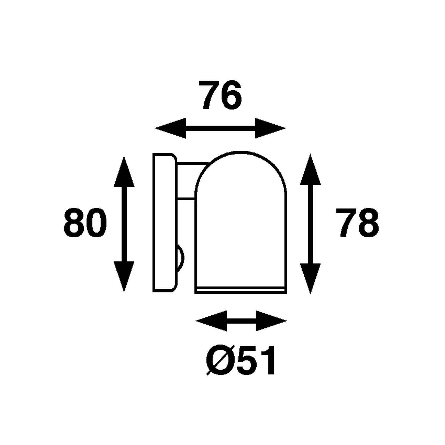 Båtsystem Leselampe Tube 1,2W 8-30V SMD LED