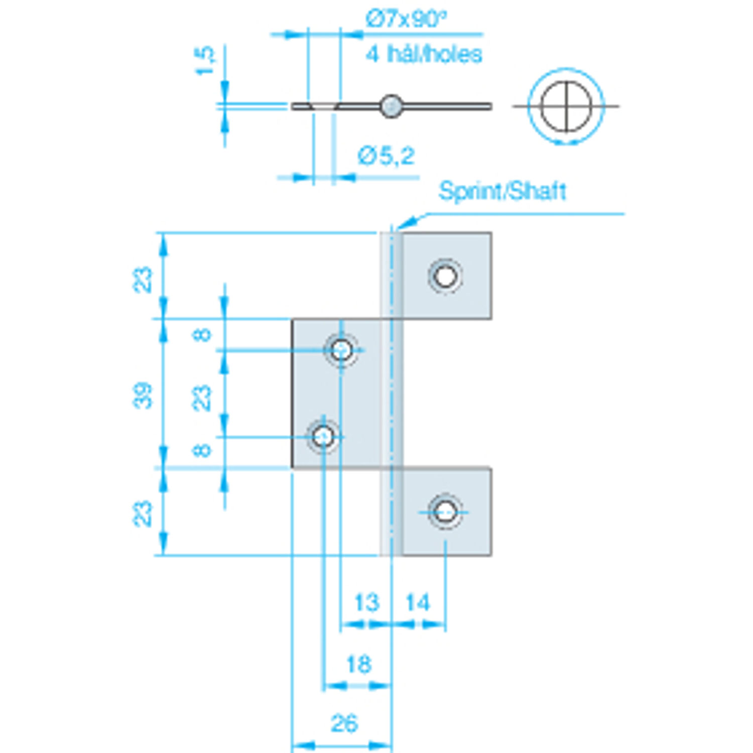 Sarana 52x85 mm