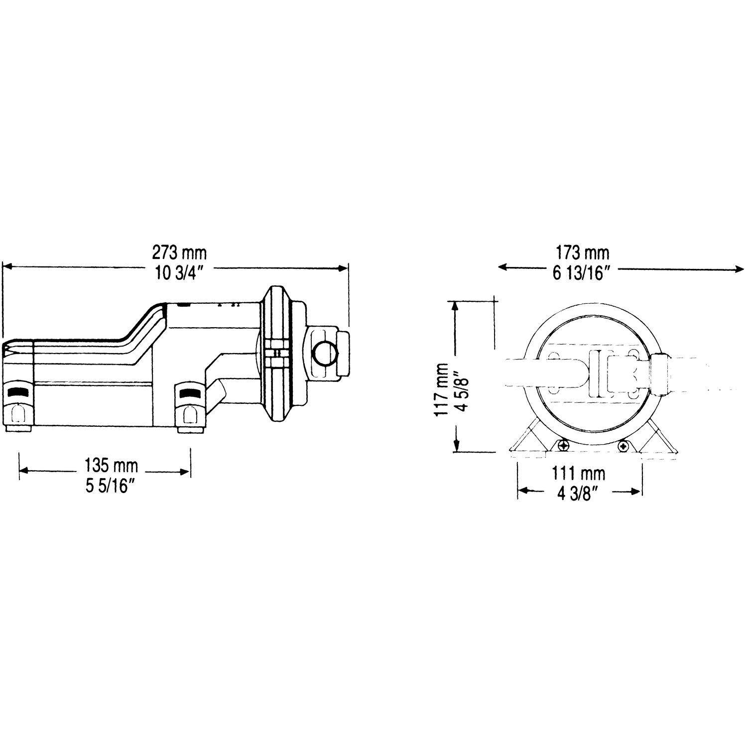 Whale Gulper 220 Duschtömnings- & Länspump