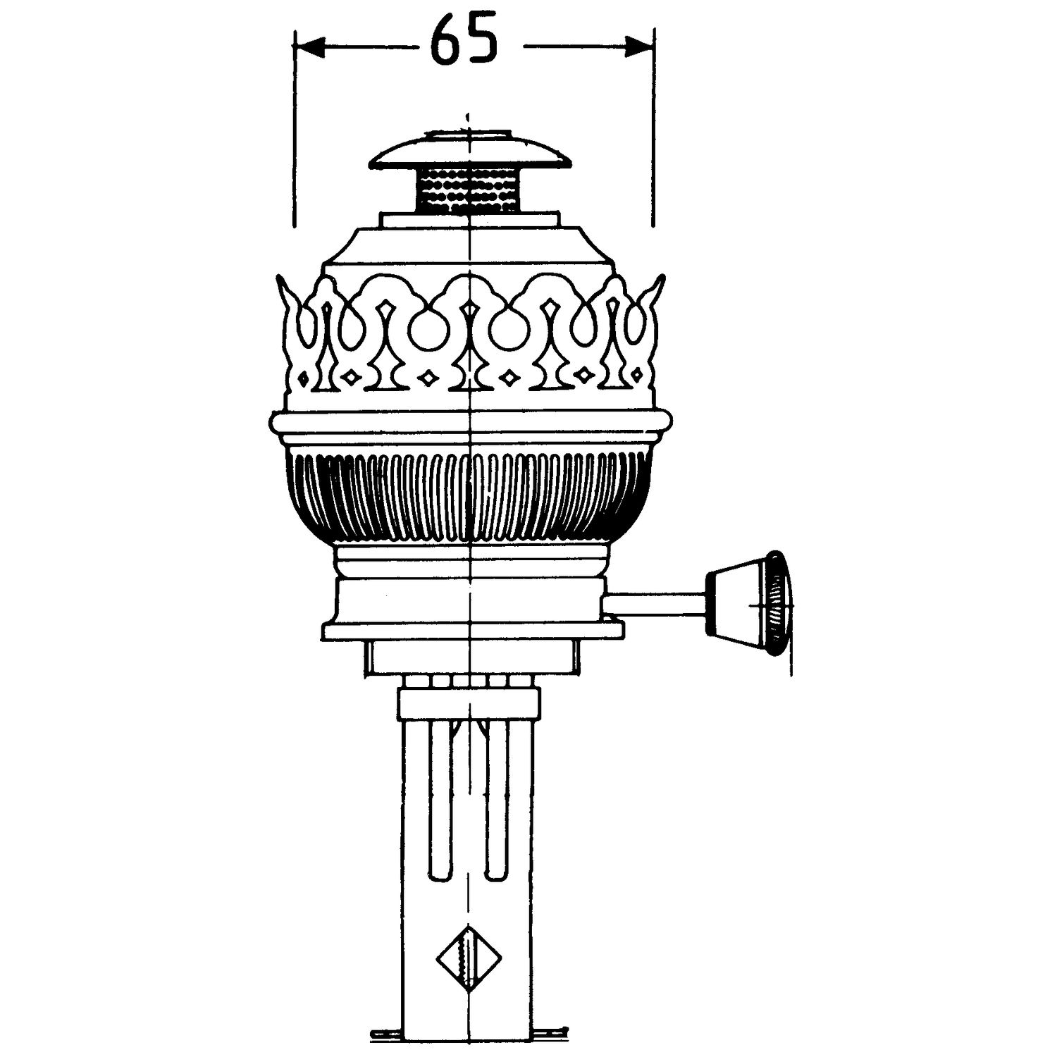 Brännare till Ideal f66079 