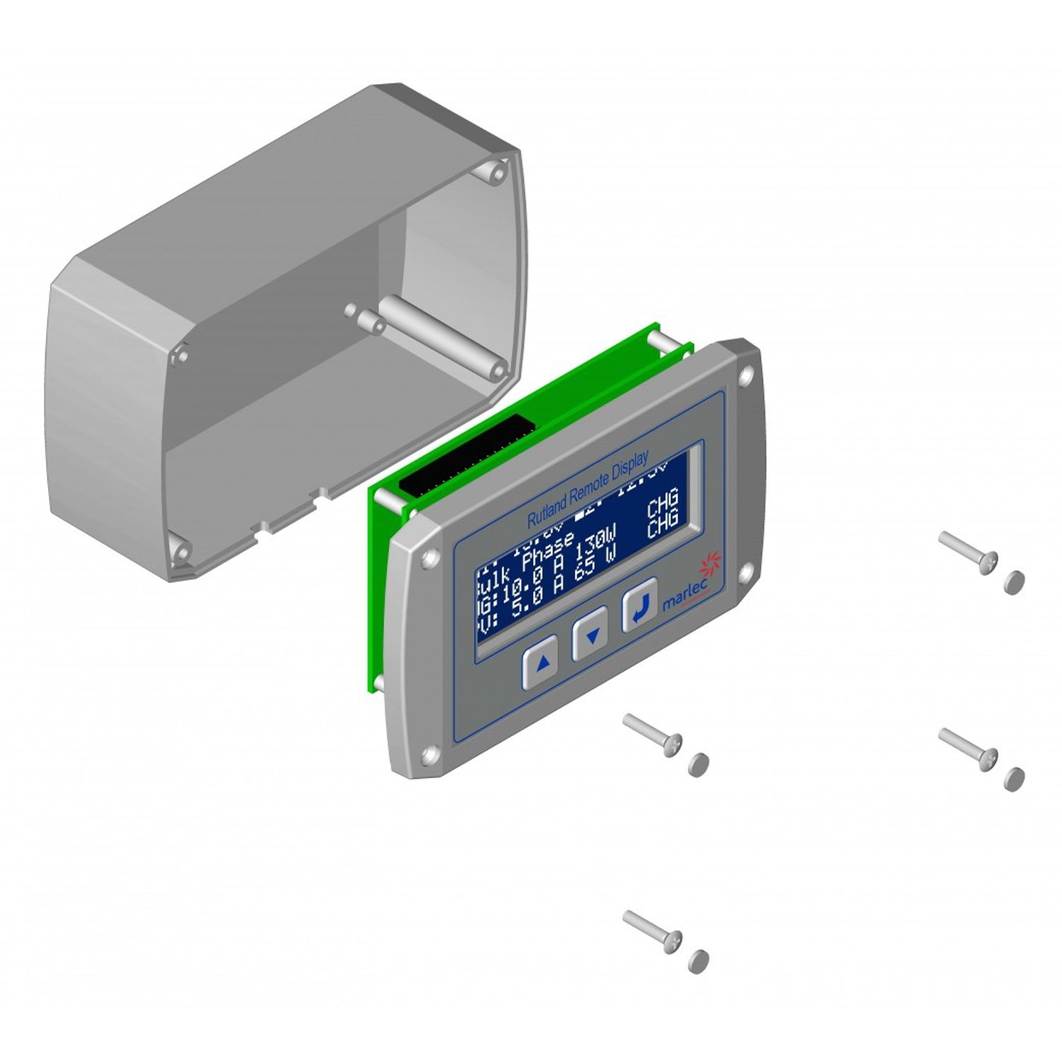 Rutland Display for Vindkraftverk Controller