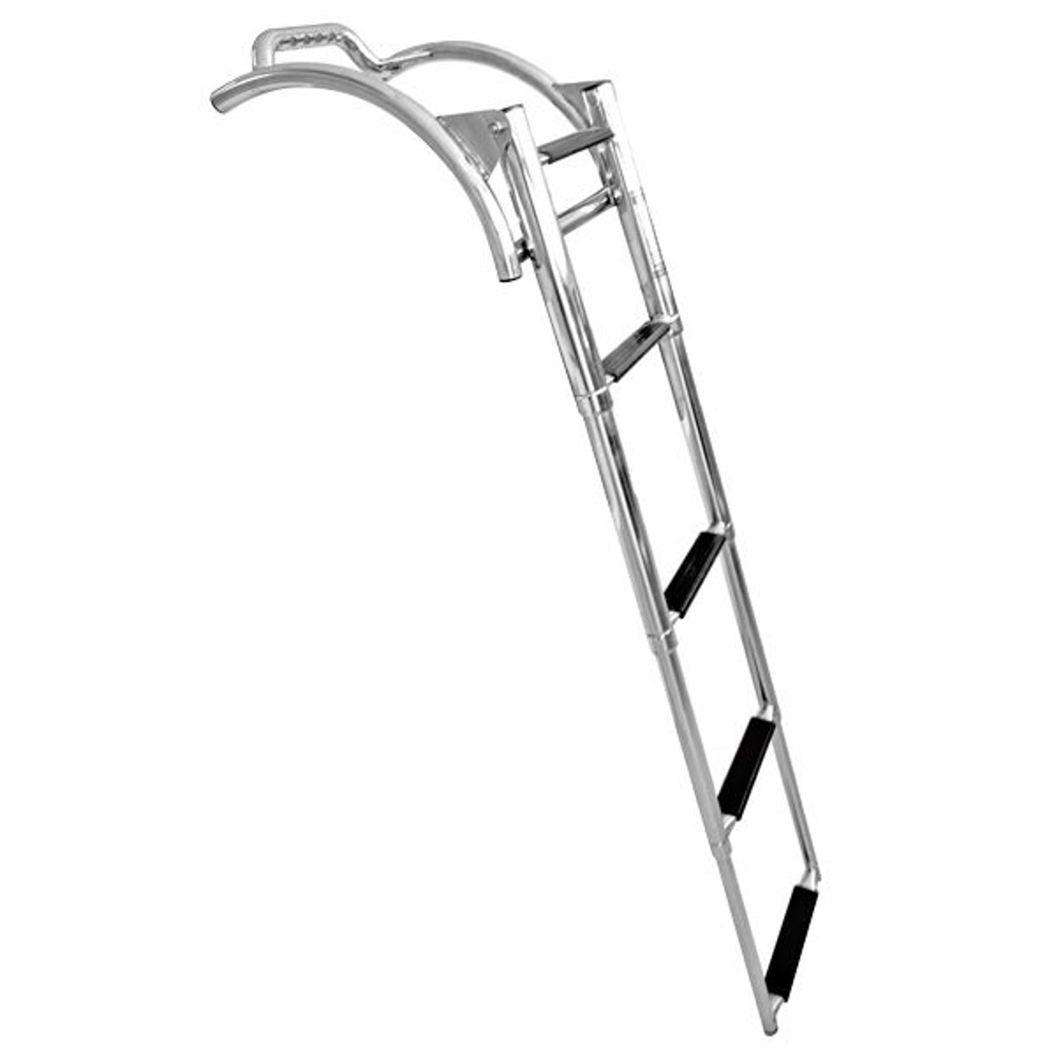 Badstege til Gummibåd/Rib med 4 Trin, Teleskopisk