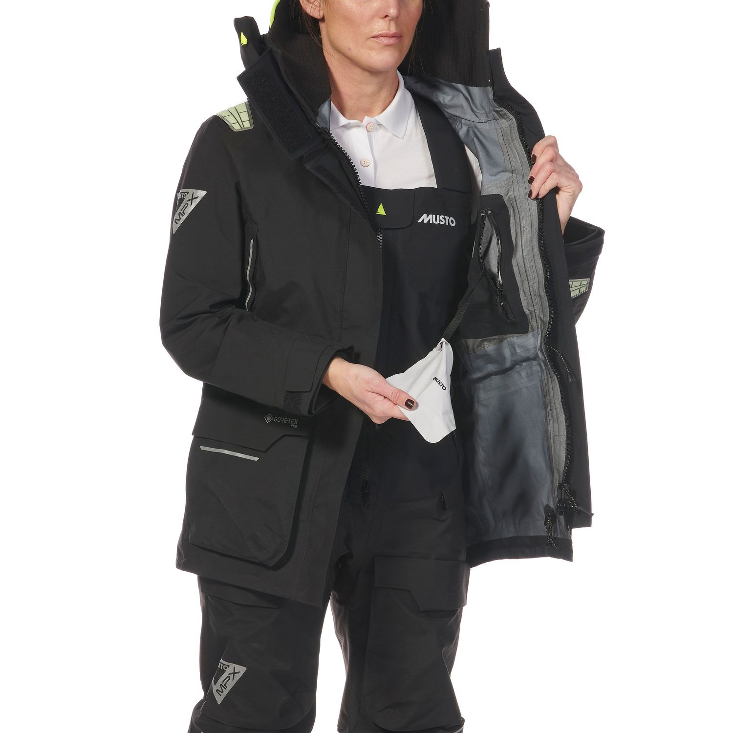 Musto MPX  GTX Pro Offshore 2.0 Sejlerjakke Kvinder Sort