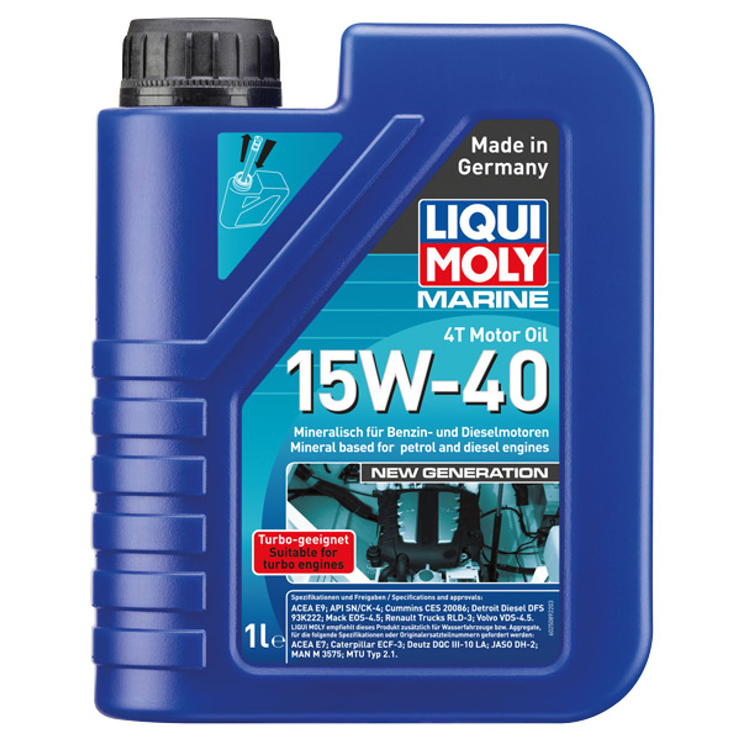 Liqui Moly 4T 15W-40 Ny generasjon