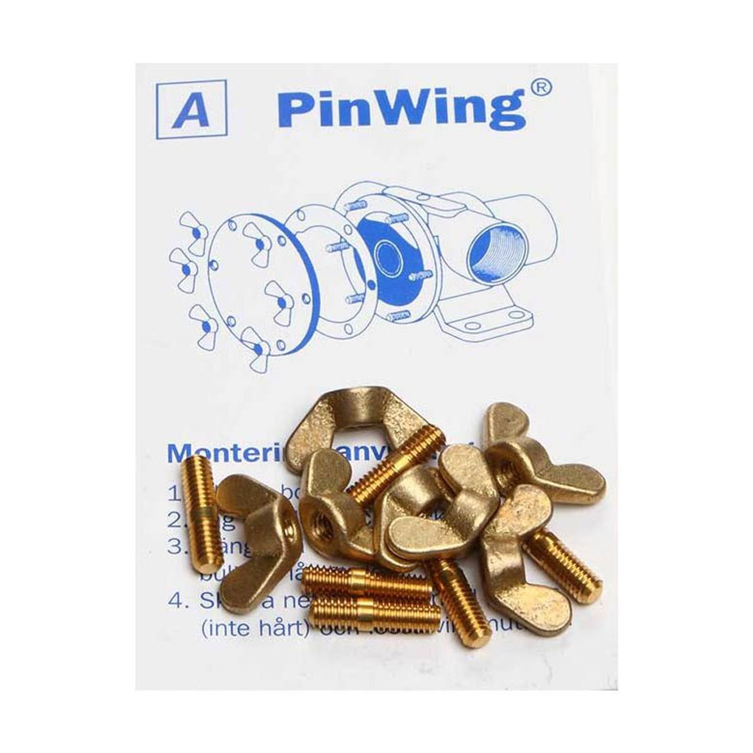 Pin wingsats A 8/32xM4 (6st)