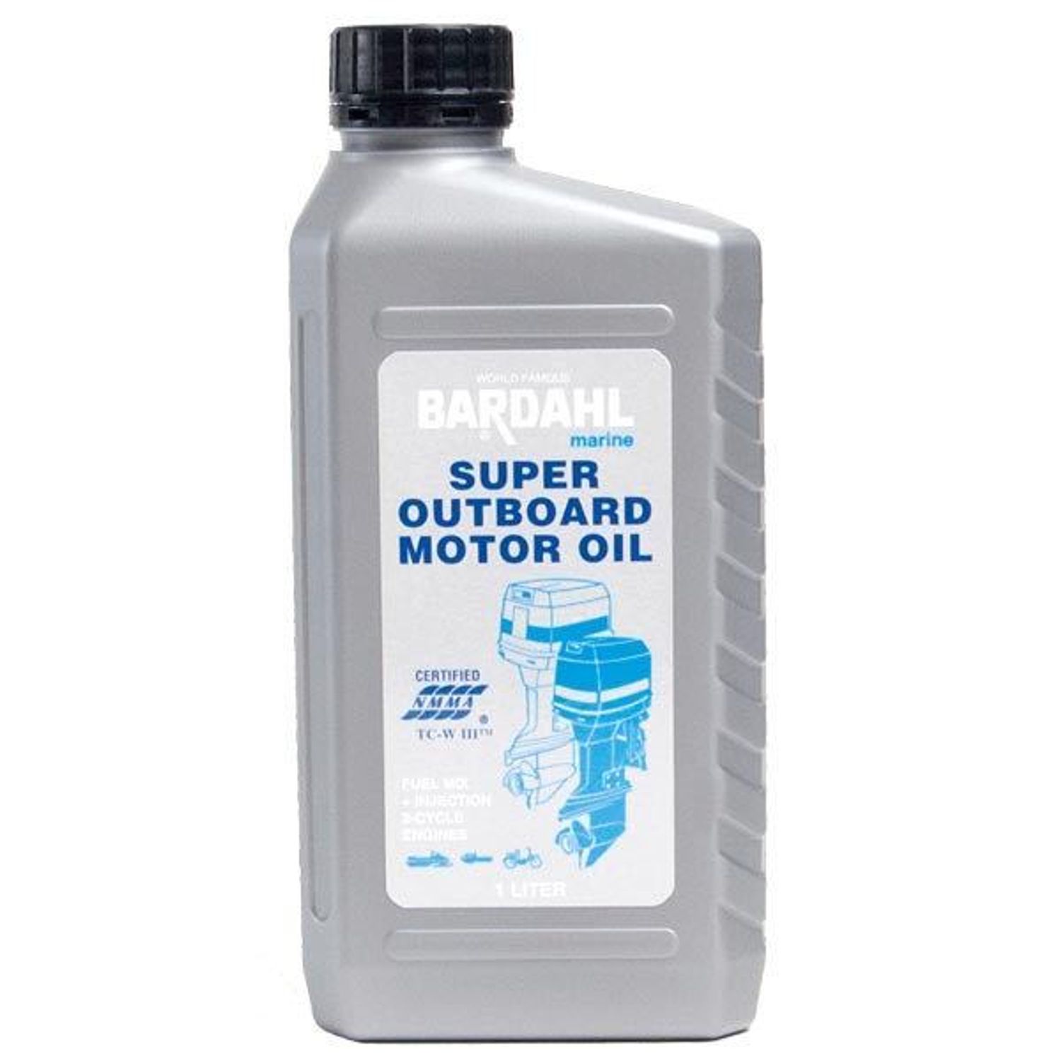 Bardahl 2-tahtiöljy perämoottori nautic 1ltr.