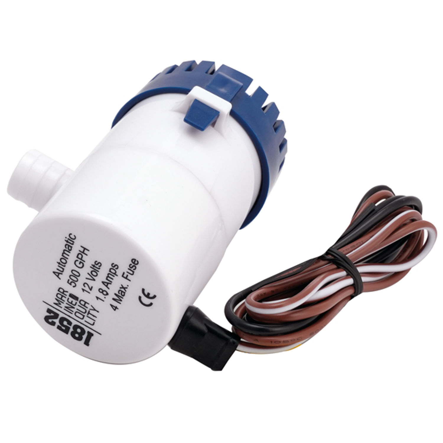 1852 Automatisk lensepumpe 550 GPH 12V Ø19mm