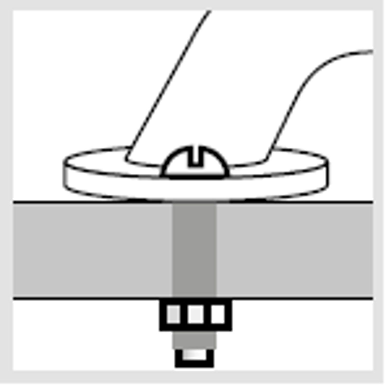 Båtsystem Griperekke Utvendig Bolt, 1500mm